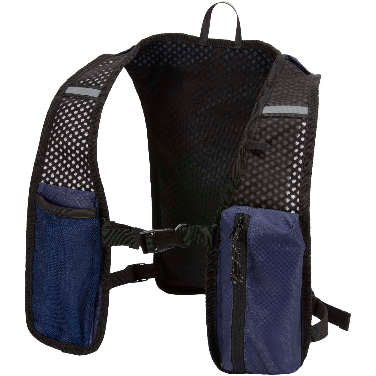 Nomad GRS-recycelte Laufweste mit Trinkfunktion 5 L – Navy