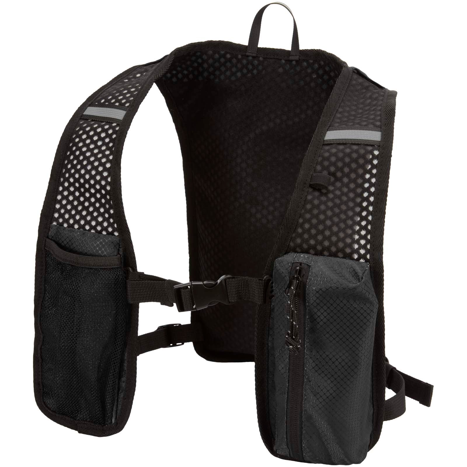 Nomad GRS-recycelte Laufweste mit Trinkfunktion 5 L – Schwarz