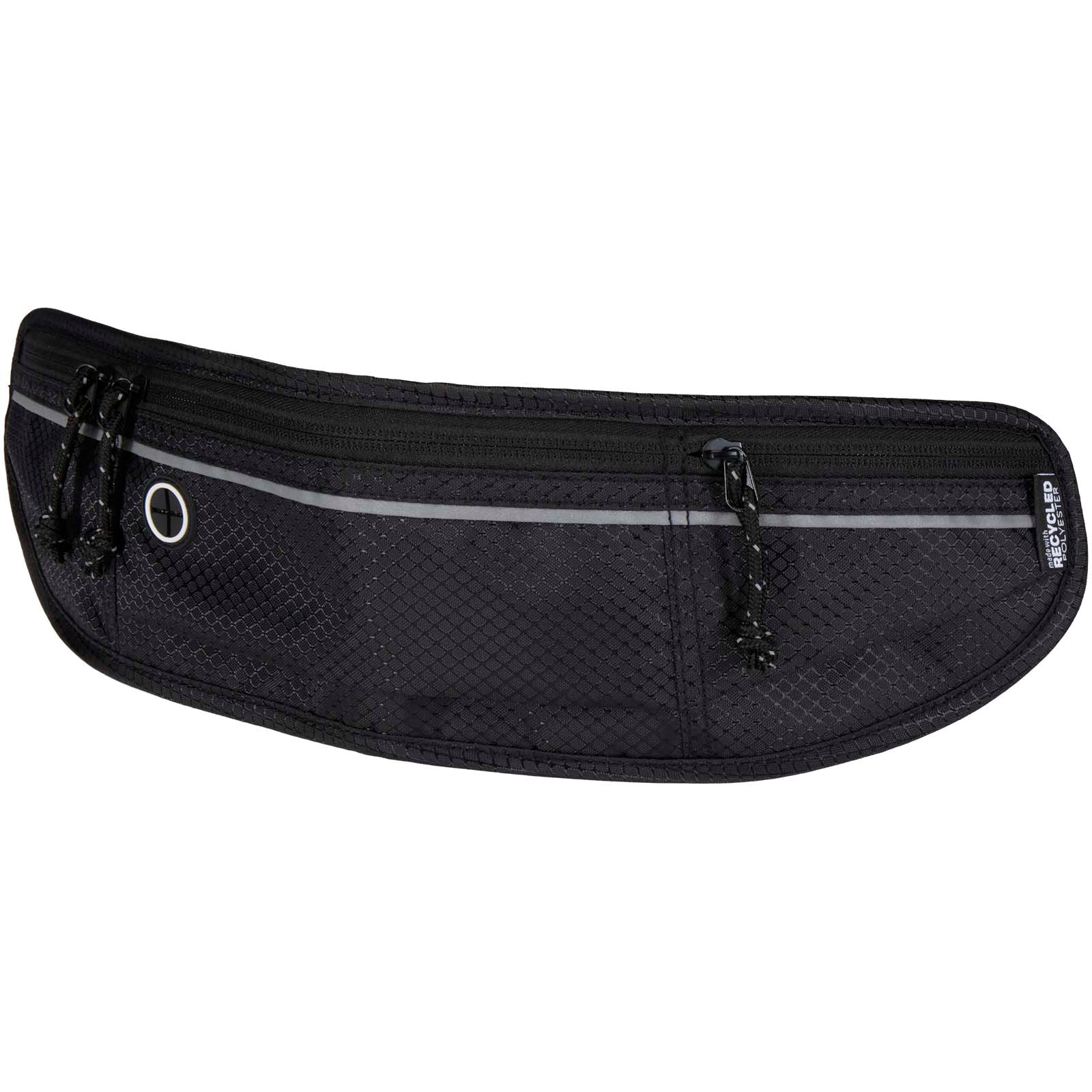 Nomad GRS-recycelte Gürteltasche zum Joggen – Schwarz