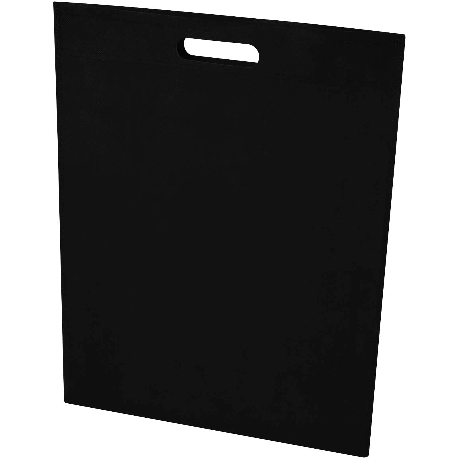 EcoSeal 5 L GRS-recycelte Nonwoven Tragetasche – Schwarz