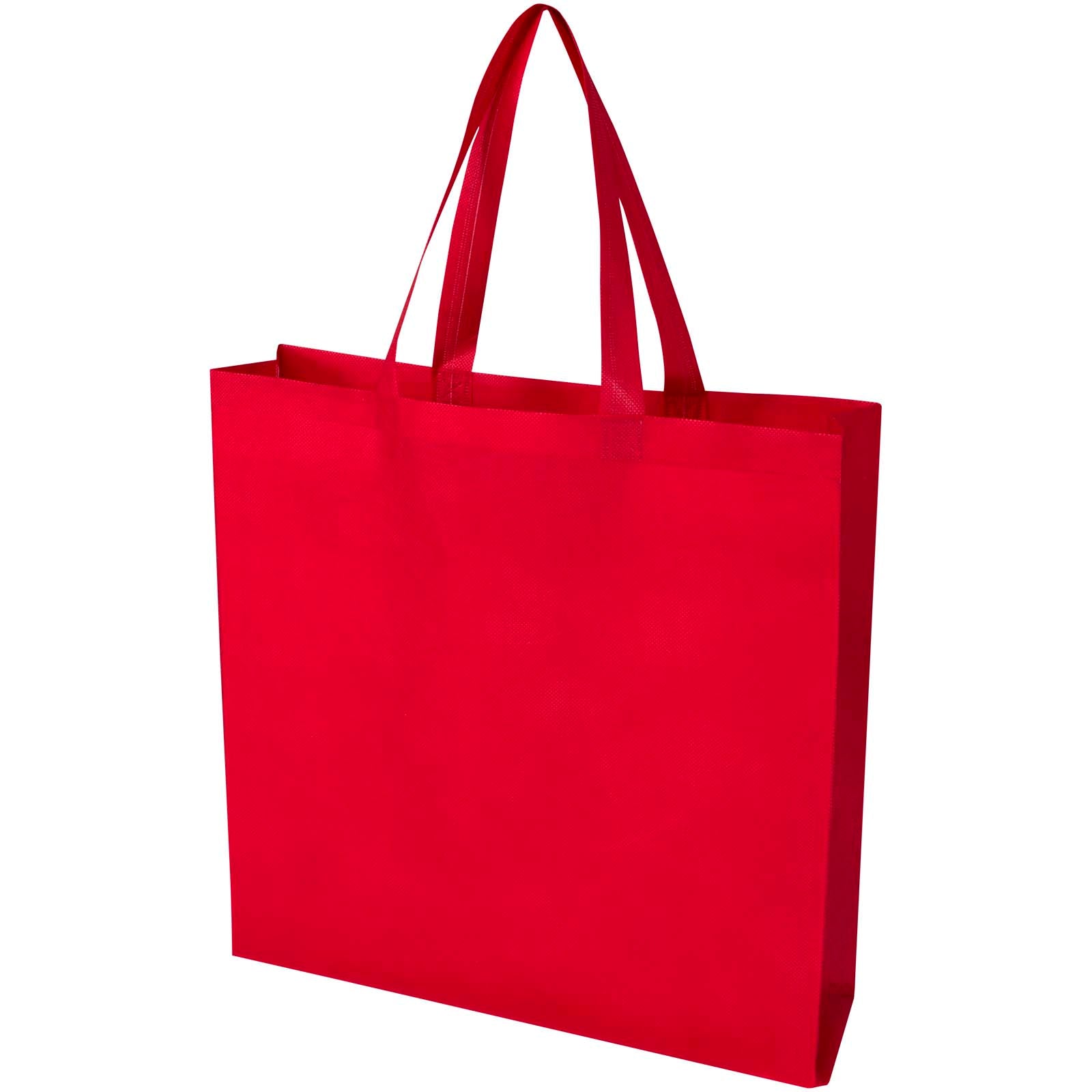 EcoSeal GRS-recycelte Nonwoven Tragetasche mit Zeitenfalten 12 L – Rot