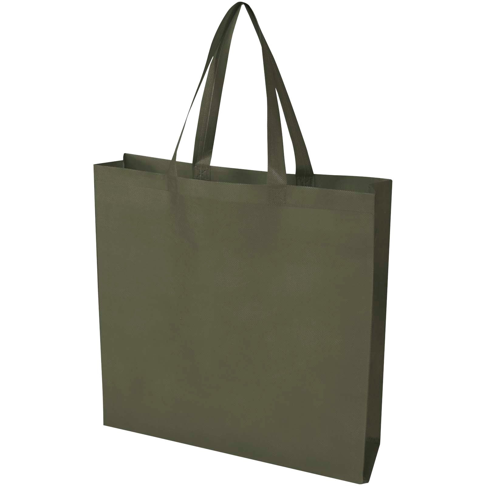 EcoSeal GRS-recycelte Nonwoven Tragetasche mit Zeitenfalten 12 L – Waldgrün
