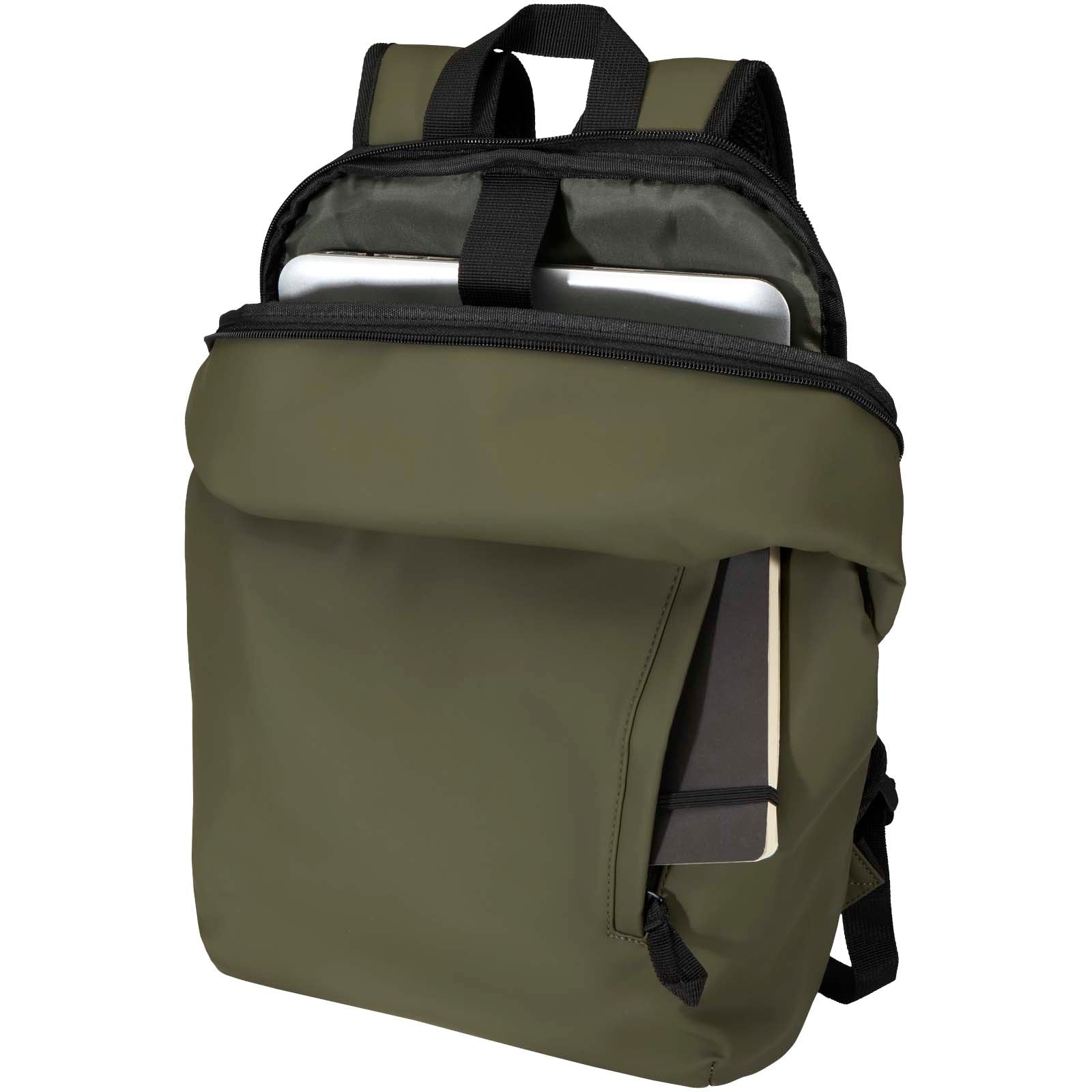 Resi Plus 15" GRS recycelter diebstahlsicherer Rucksack 18L