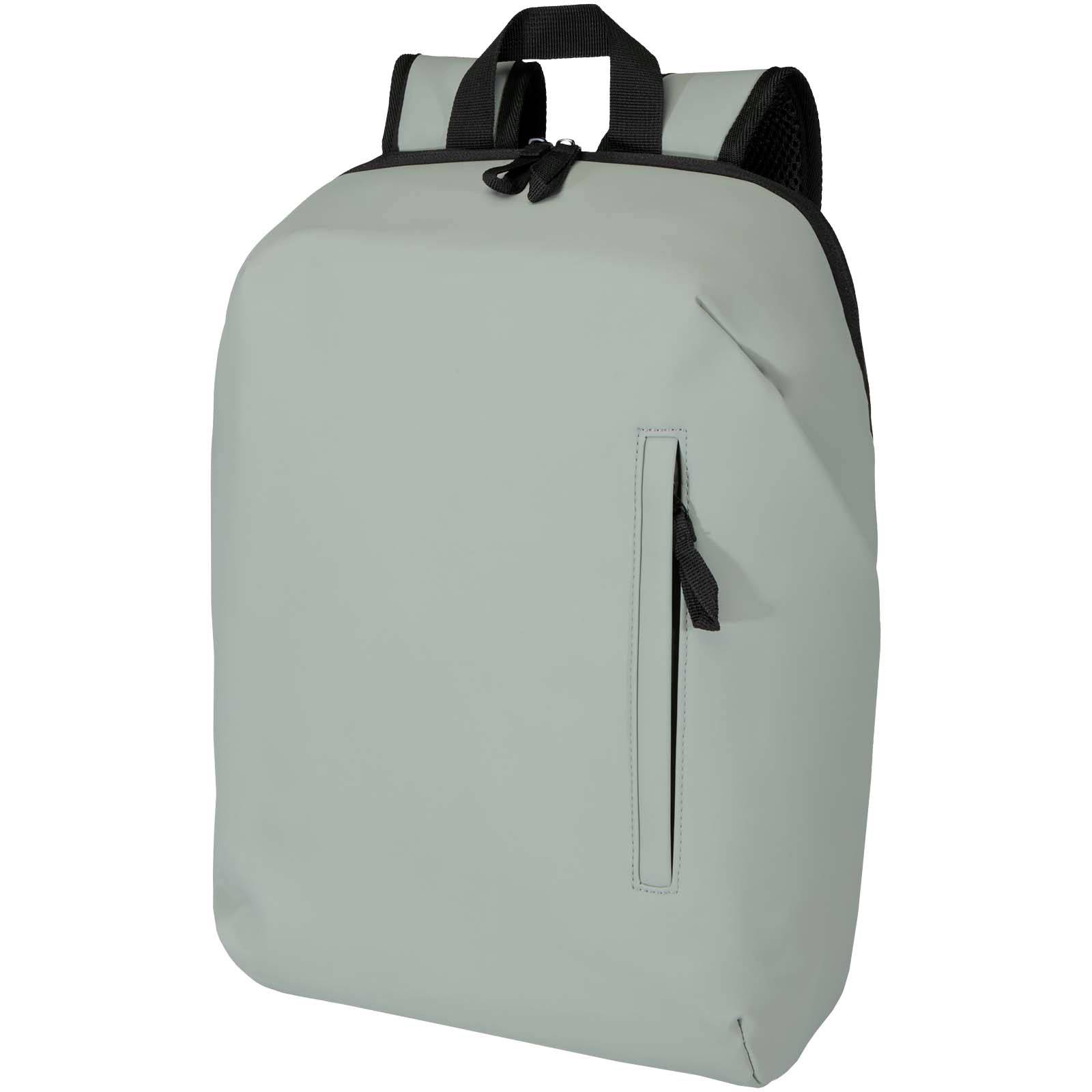 Resi Plus 15" GRS recycelter diebstahlsicherer Rucksack 18L – Grau
