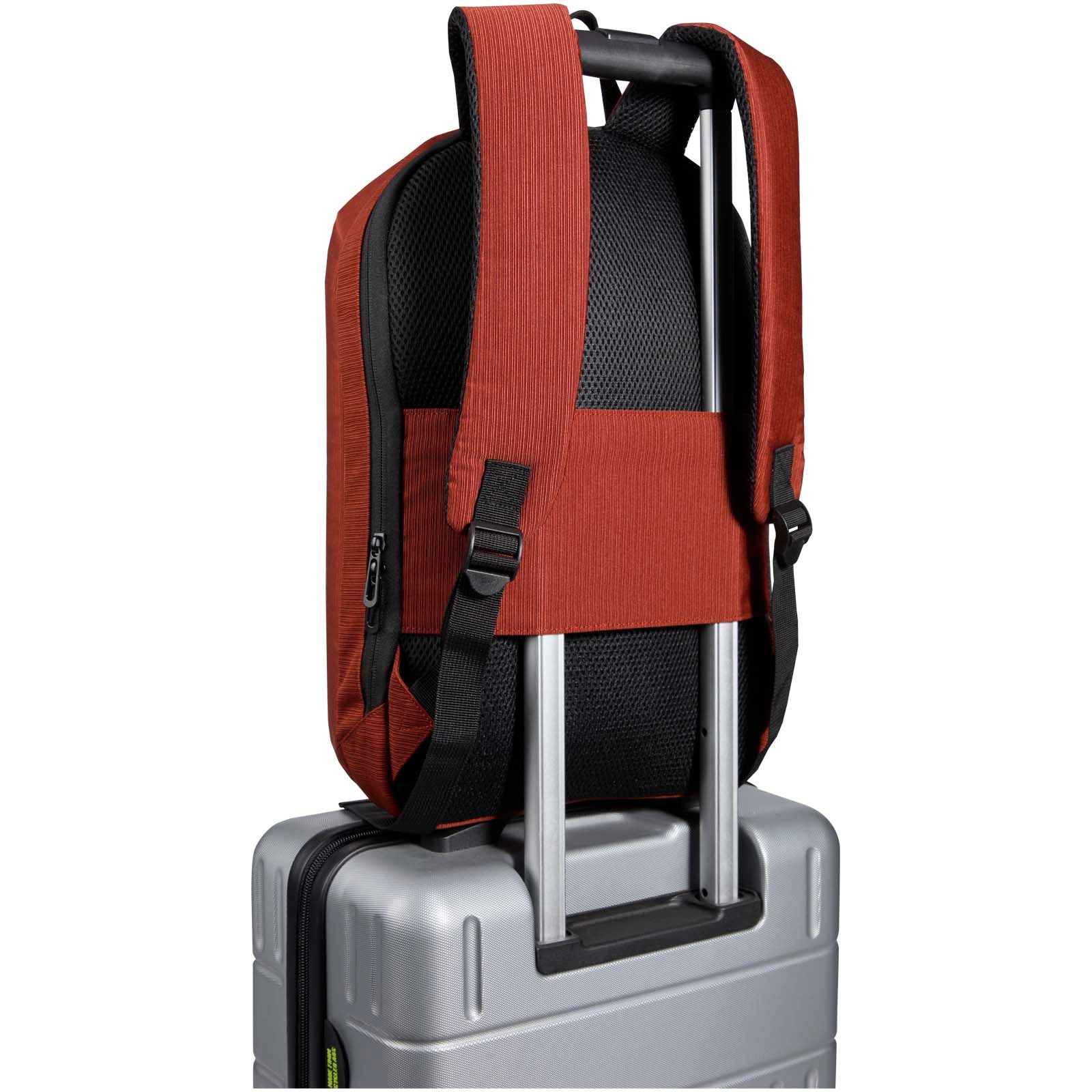 Luma 15" GRS Laptop-Rucksack aus recyceltem Material mit Diebstahlschutz 10L