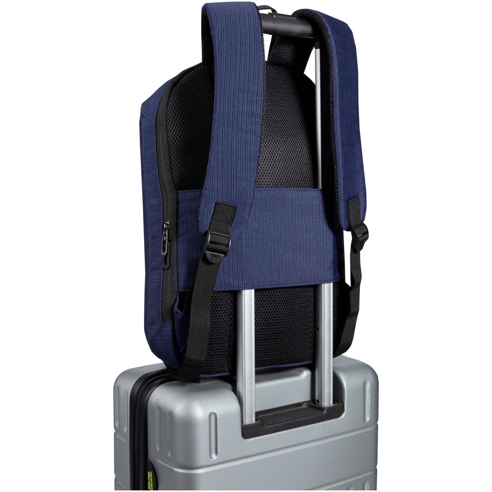 Luma 15" GRS Laptop-Rucksack aus recyceltem Material mit Diebstahlschutz 10L