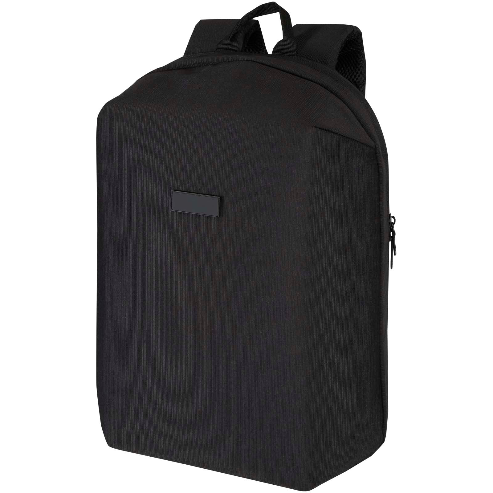 Luma 15" GRS Laptop-Rucksack aus recyceltem Material mit Diebstahlschutz 10L – Schwarz