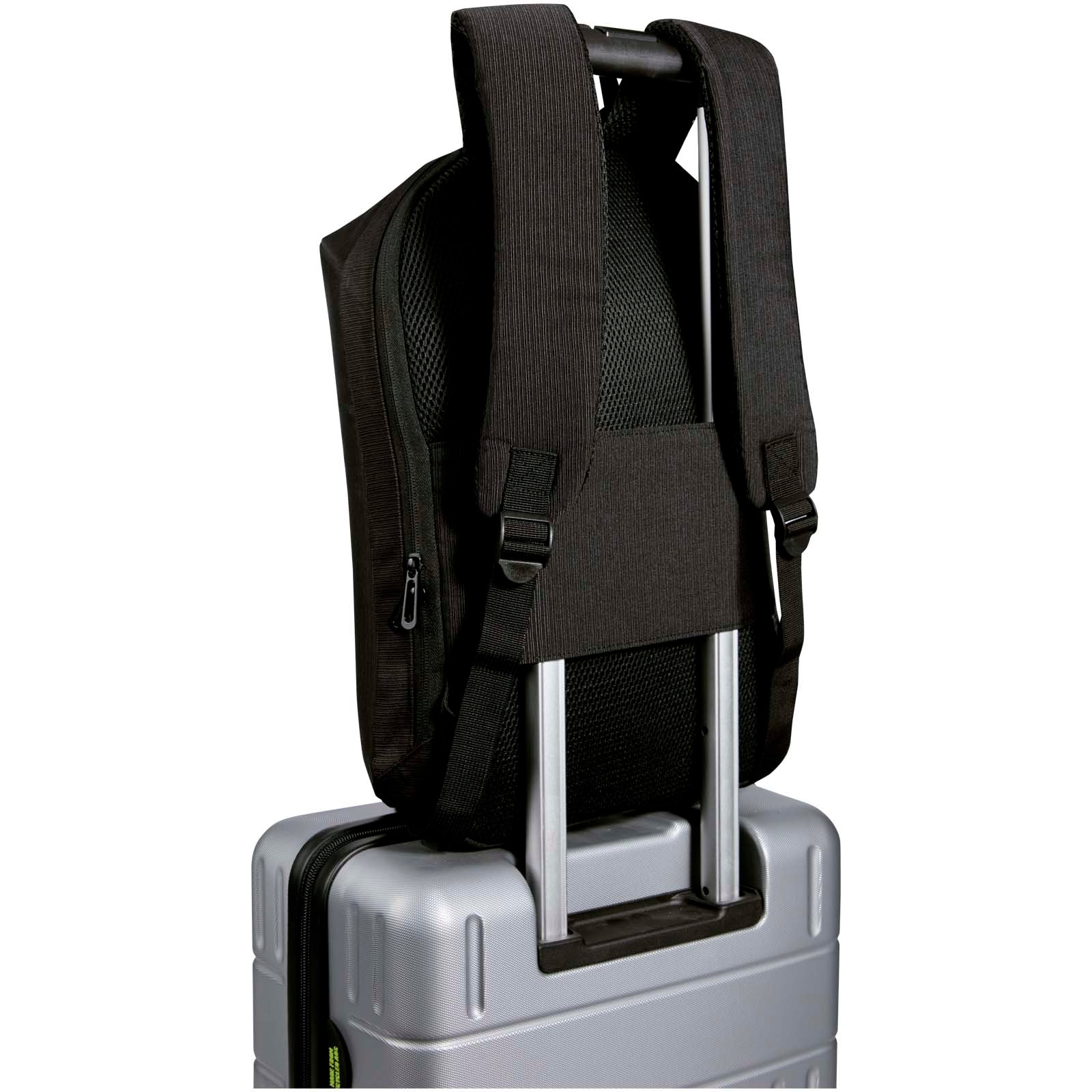 Luma 15" GRS Laptop-Rucksack aus recyceltem Material mit Diebstahlschutz 10L