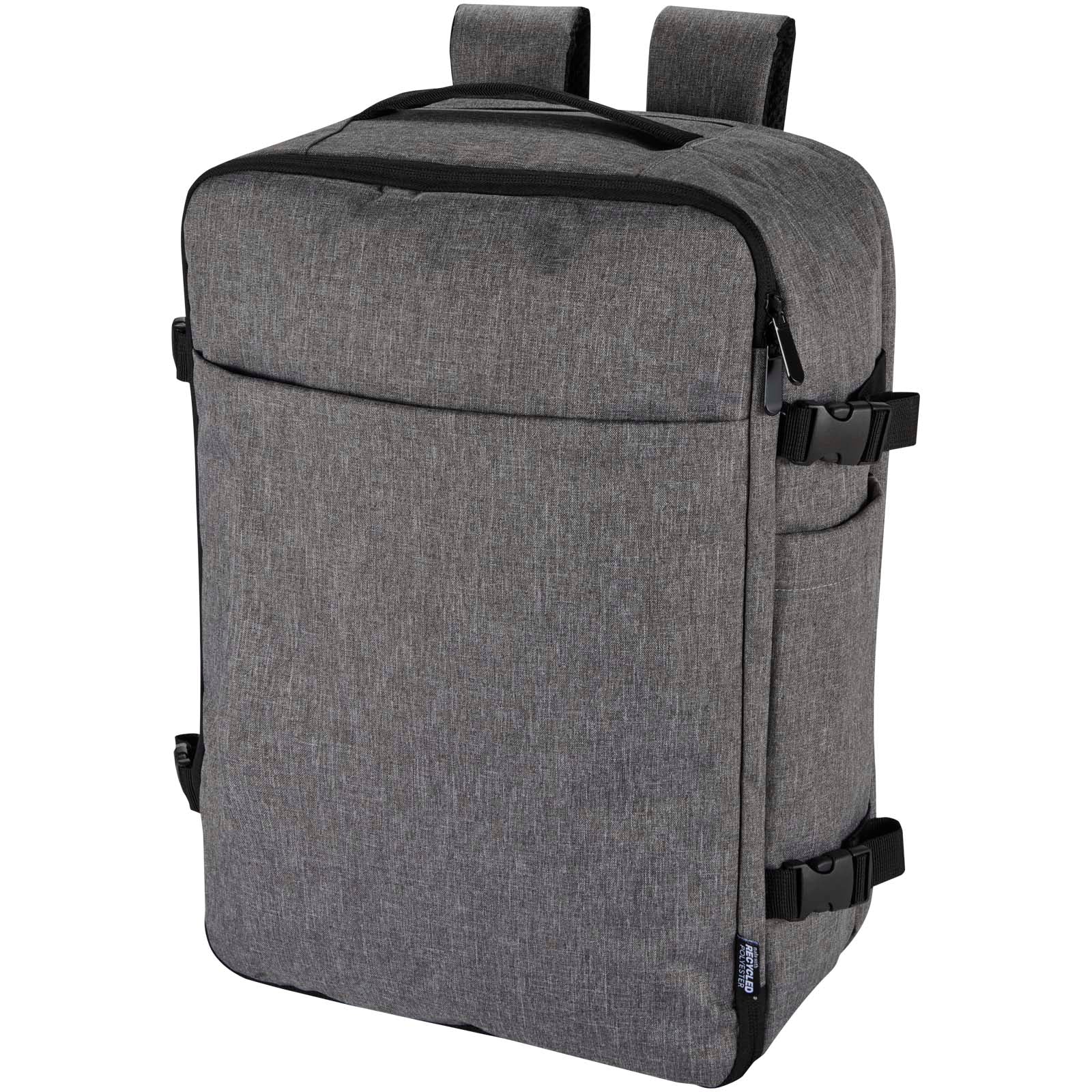 Libra 17" GRS recycelter Kabinenrucksack 25L – Heather Grau