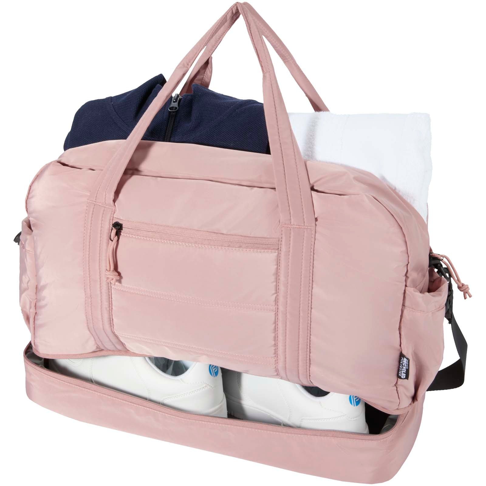 Puffer GRS recycelte Reisetasche mit isoliertem Boden 30L
