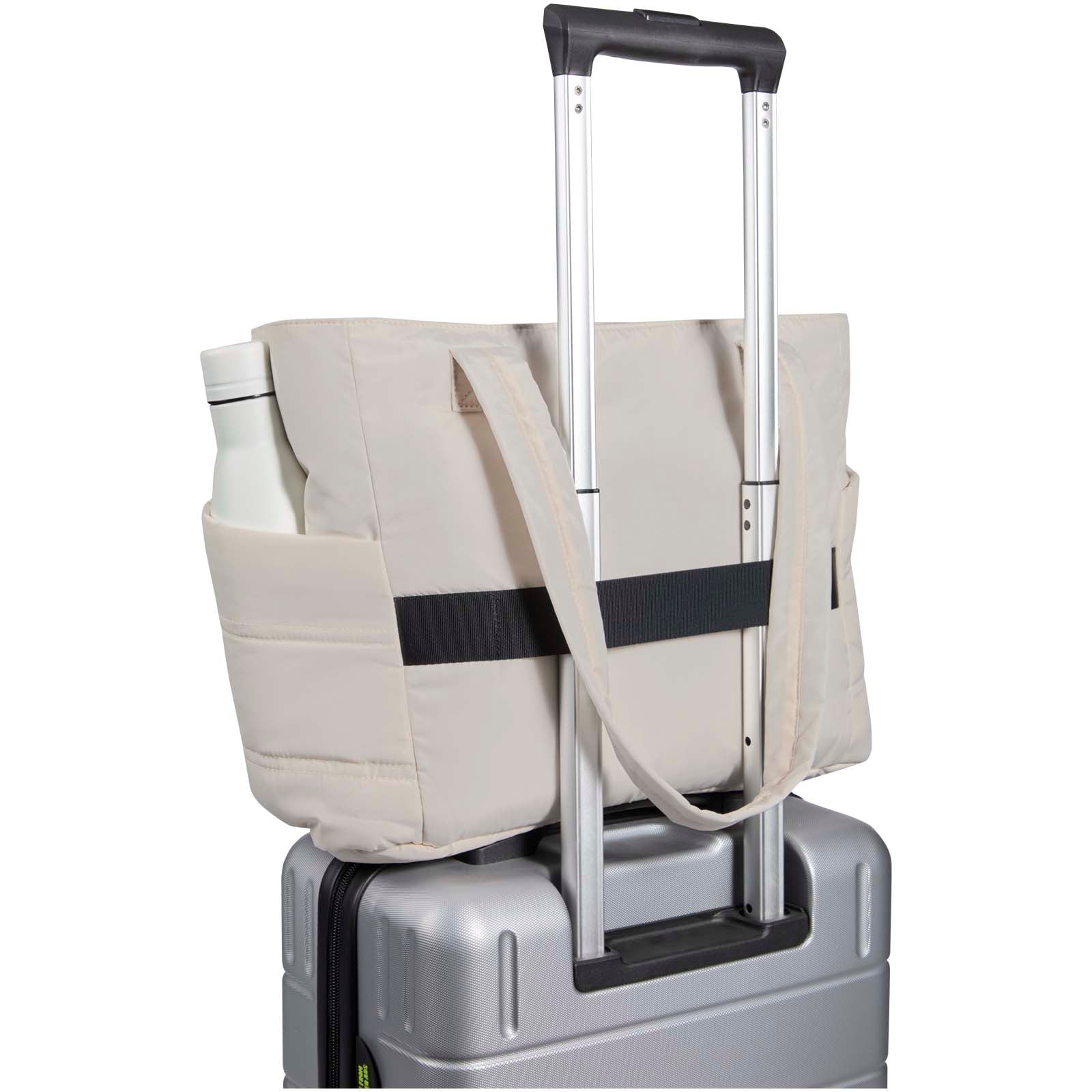 Puffer 15,6" GRS recycelte Laptoptragetasche 18L