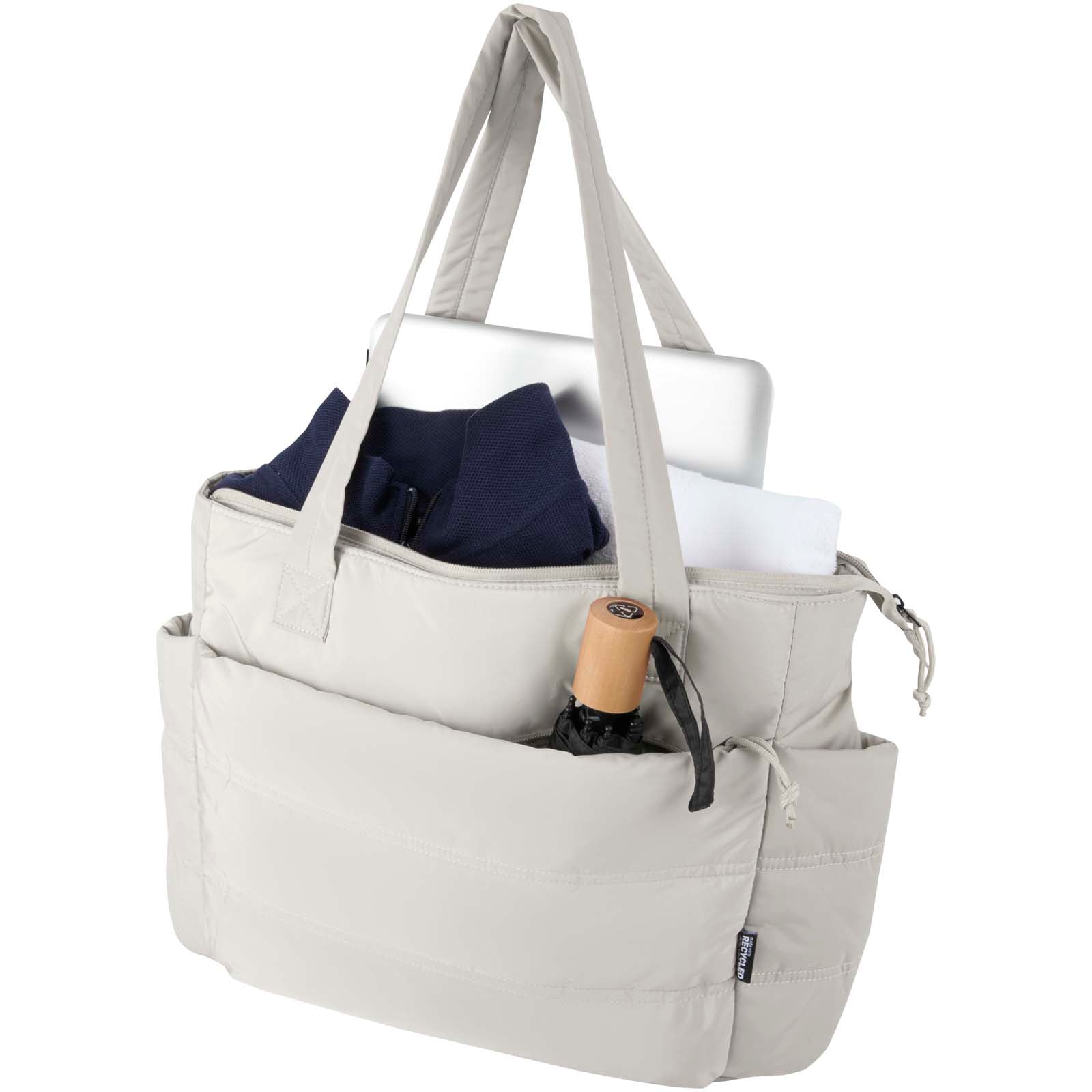 Puffer 15,6" GRS recycelte Laptoptragetasche 18L