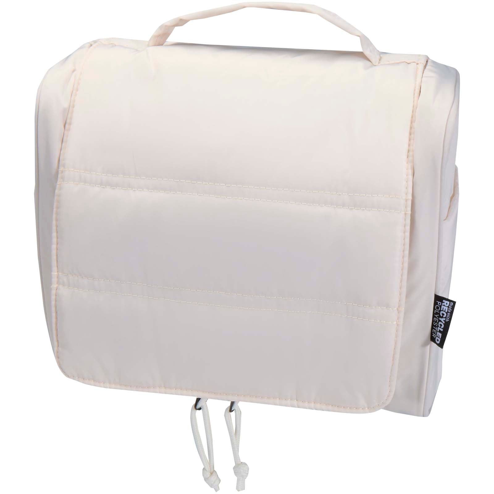 Puffer GRS recycelte aufhängbare Kulturtasche 8L – Sandstone