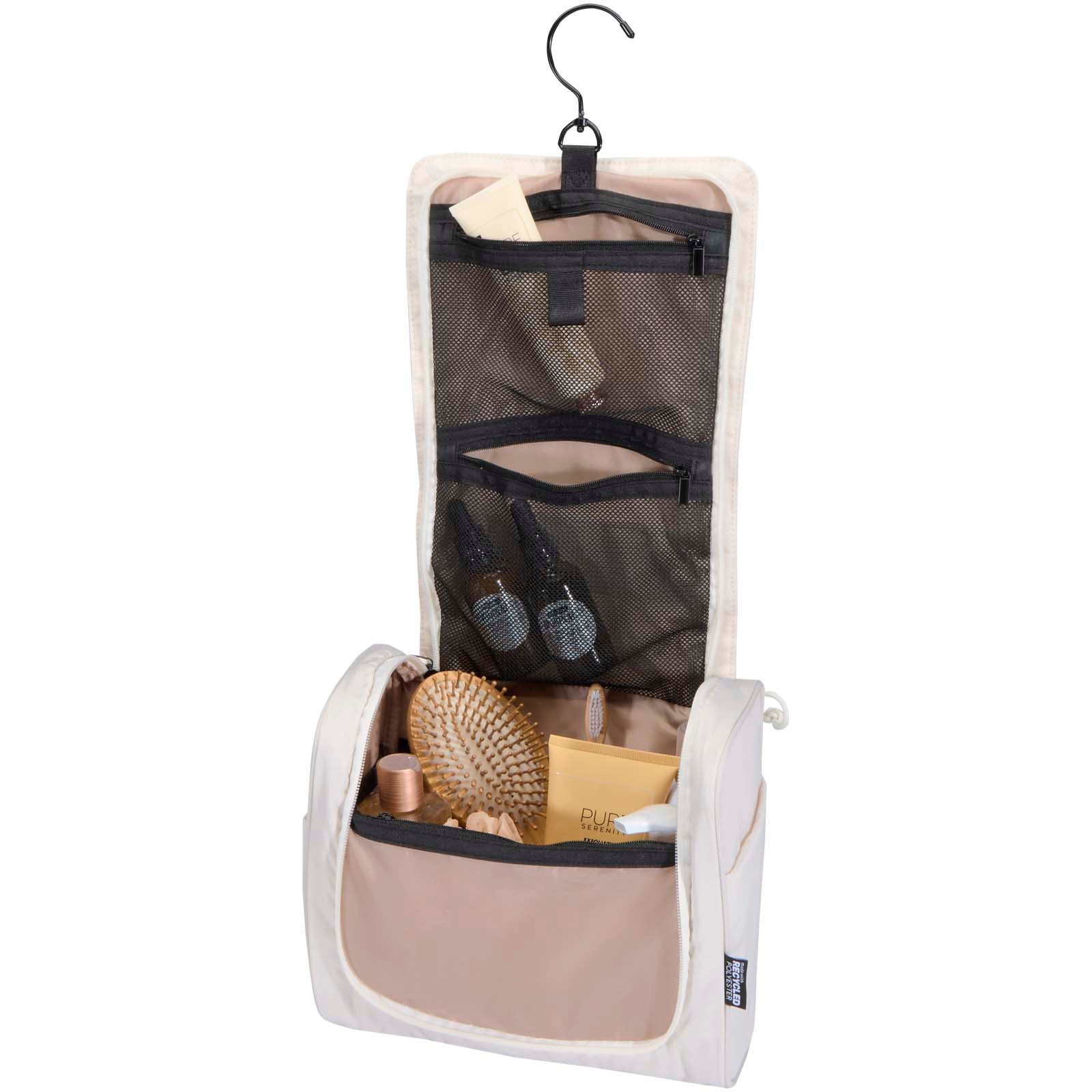 Puffer GRS recycelte aufhängbare Kulturtasche 8L
