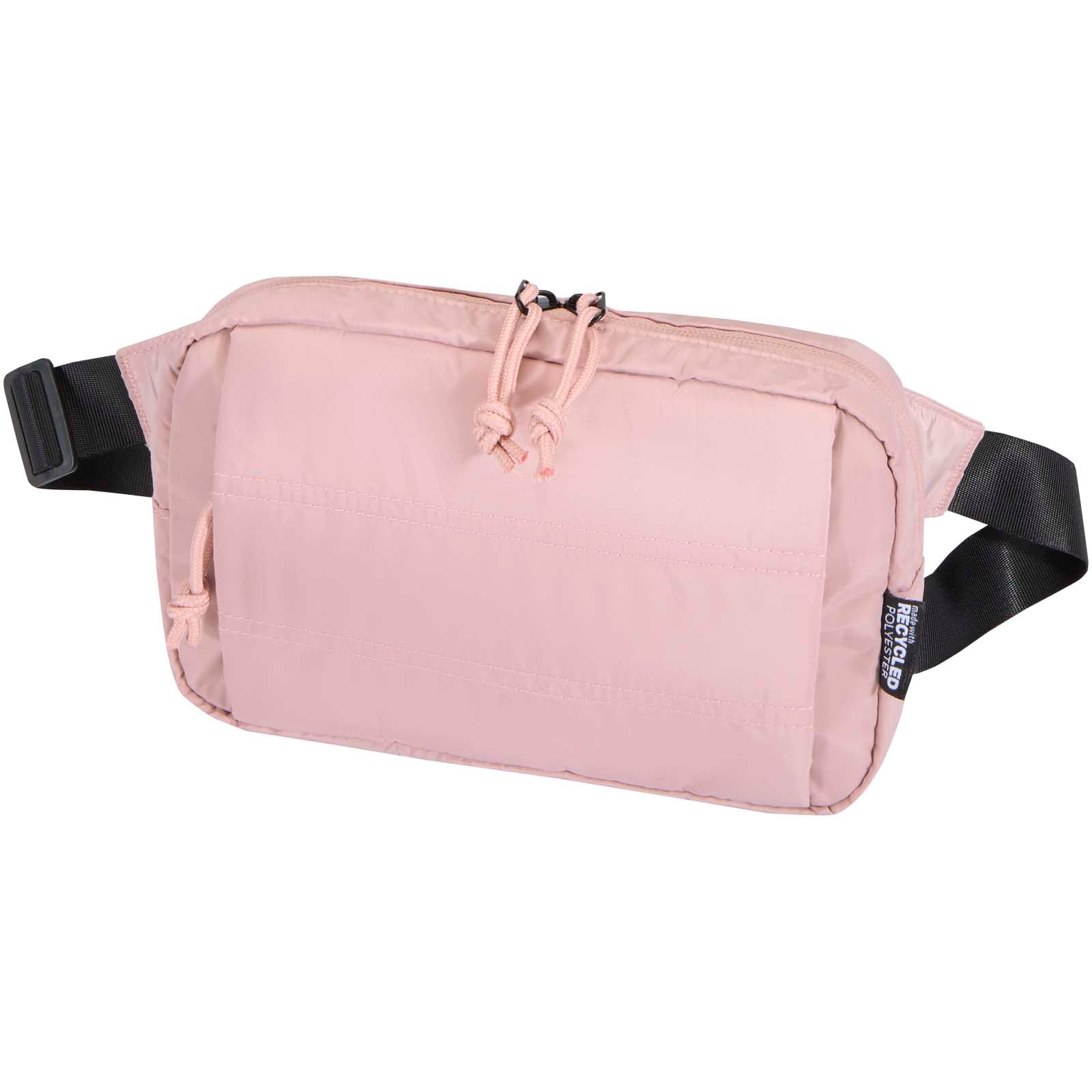 Puffer GRS recycelte Gürteltasche 1,5L – Altrosa