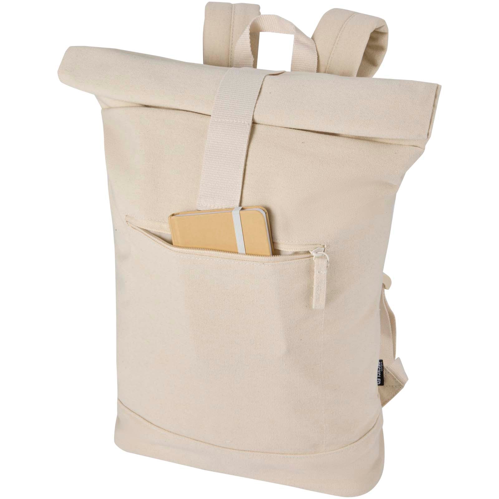 Recanvas 14” GRS recycelter Rolltop-Rucksack 16L