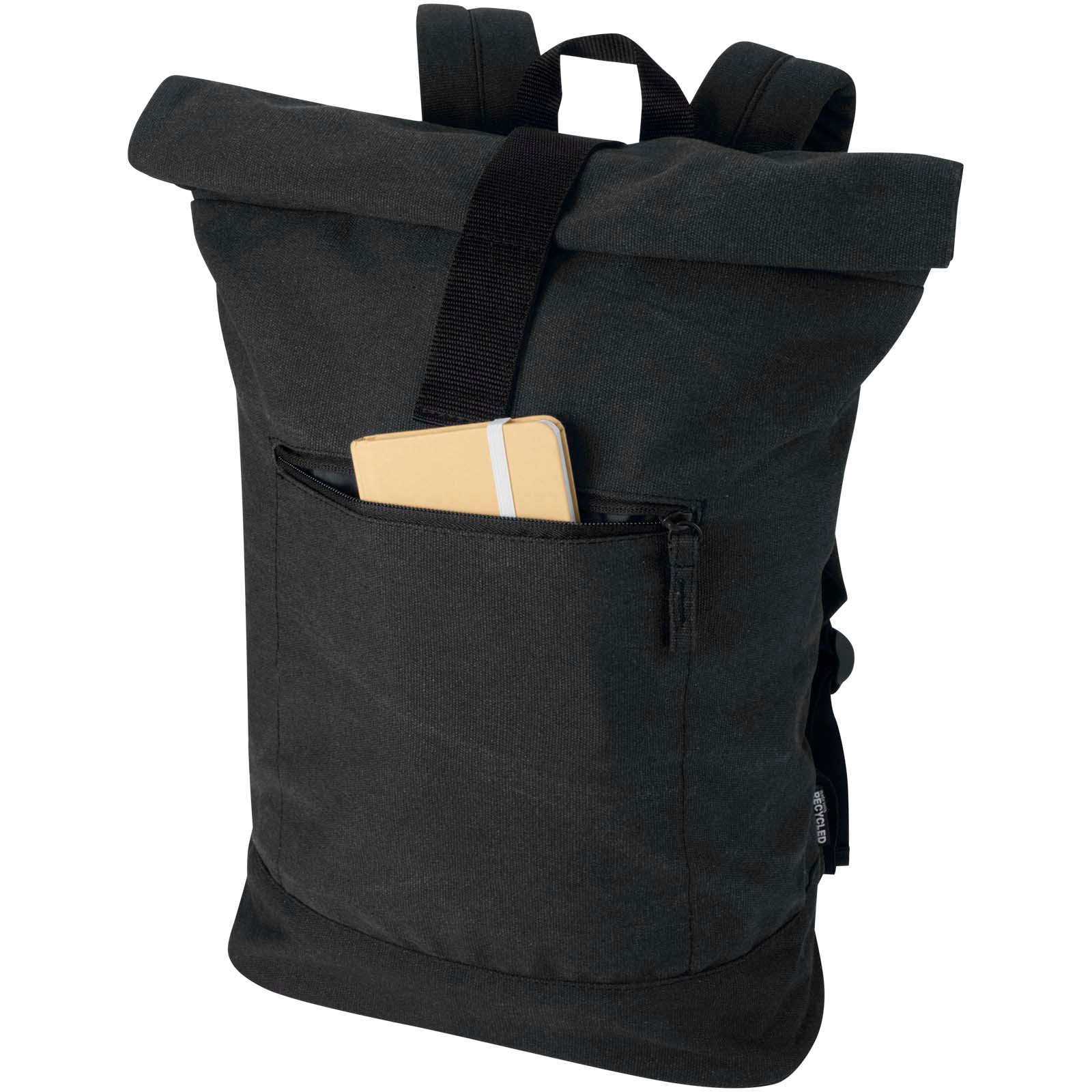 Recanvas 14” GRS recycelter Rolltop-Rucksack 16L