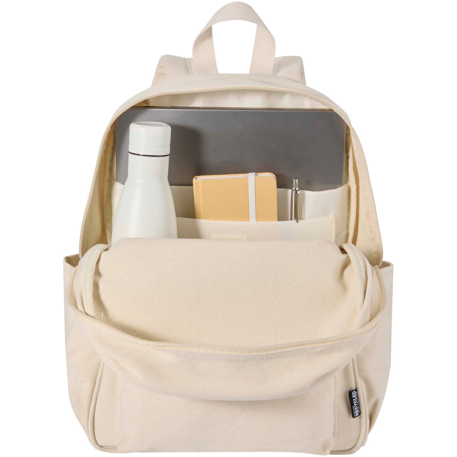 Recanvas 15,6” GRS recycelter City-Rucksack 16L