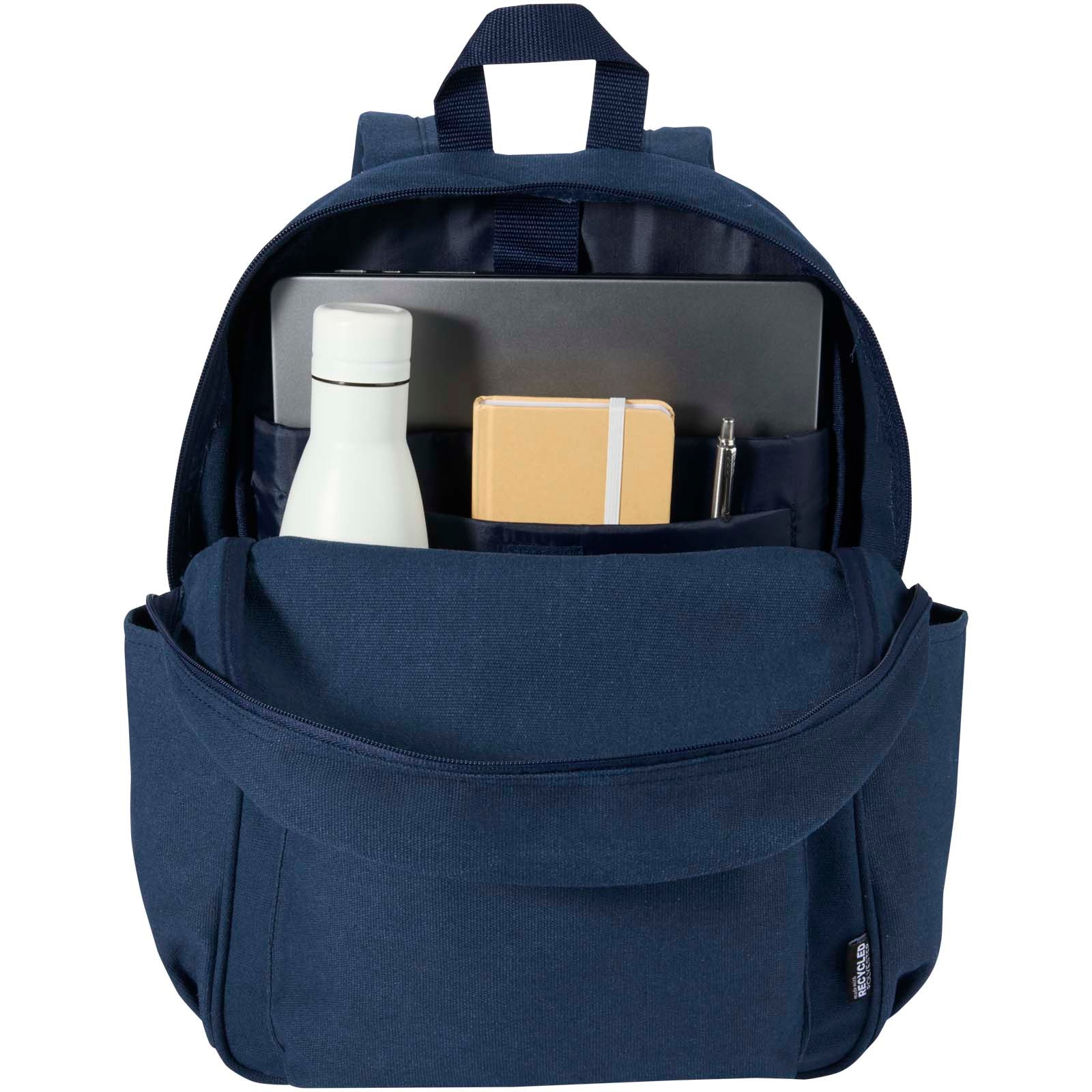 Recanvas 15,6” GRS recycelter City-Rucksack 16L