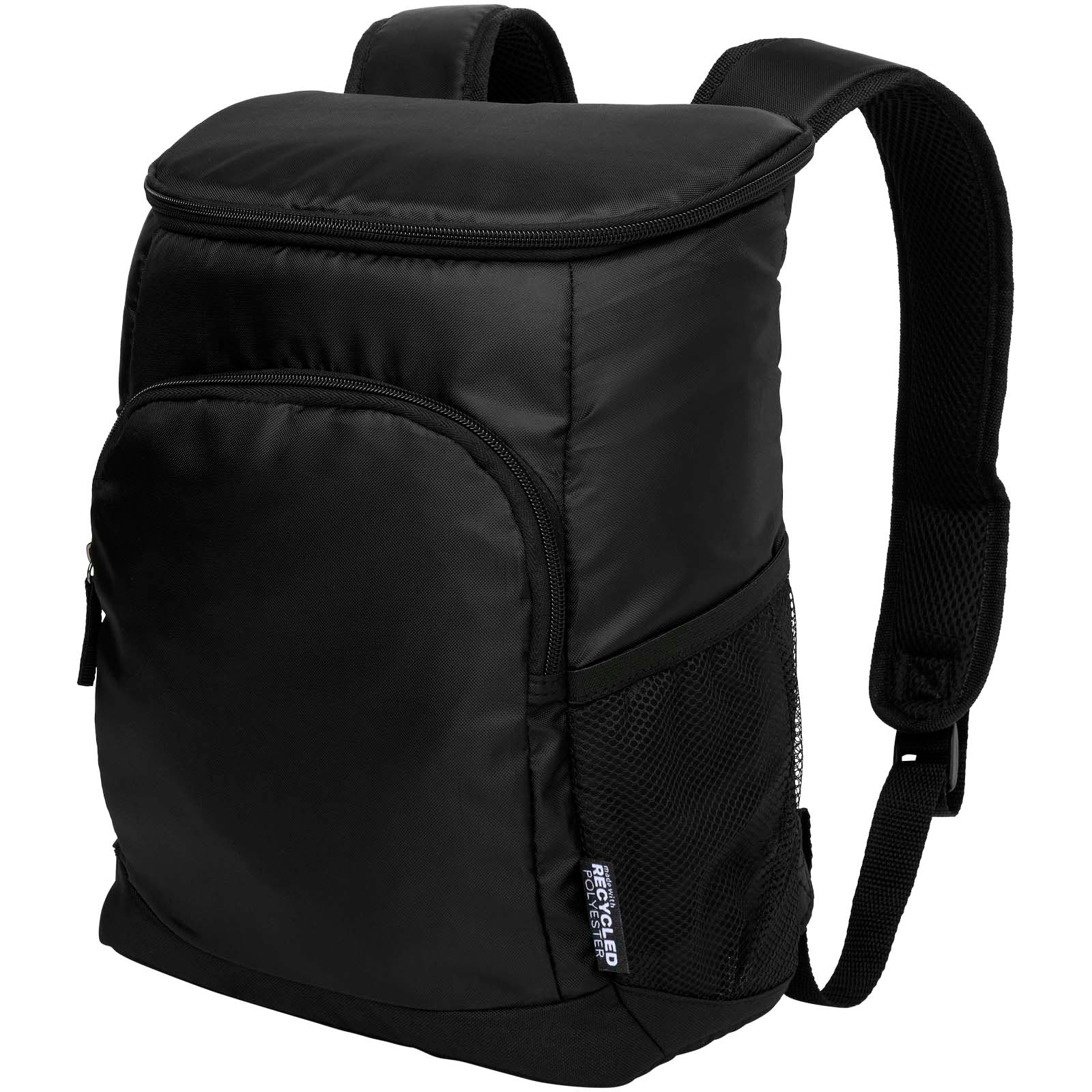 Chillpack 18 Dosen Kühlrucksack 16L, GRS-recycelt – Schwarz