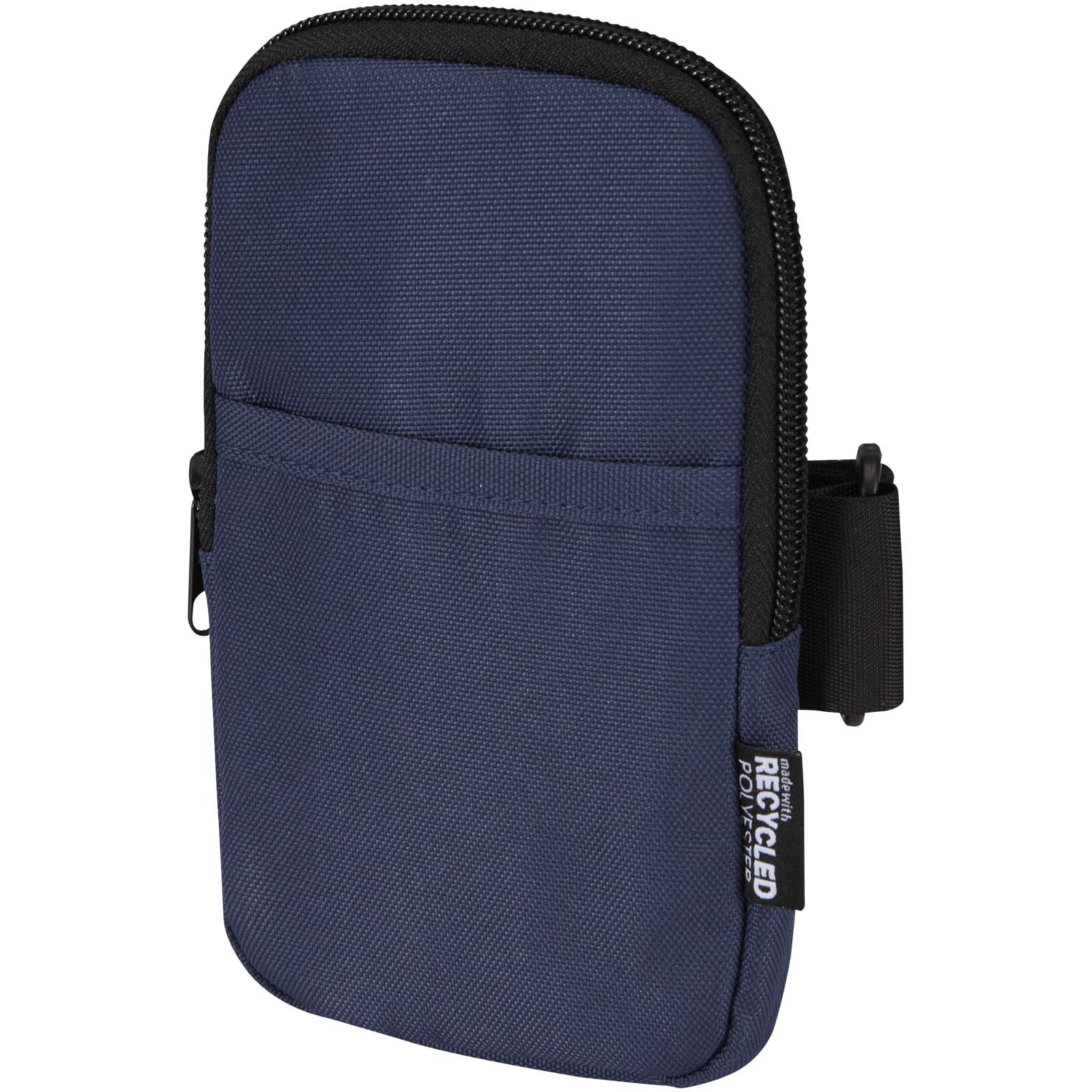 Byron Flaschentasche aus GRS Recyclingmaterial – Navy