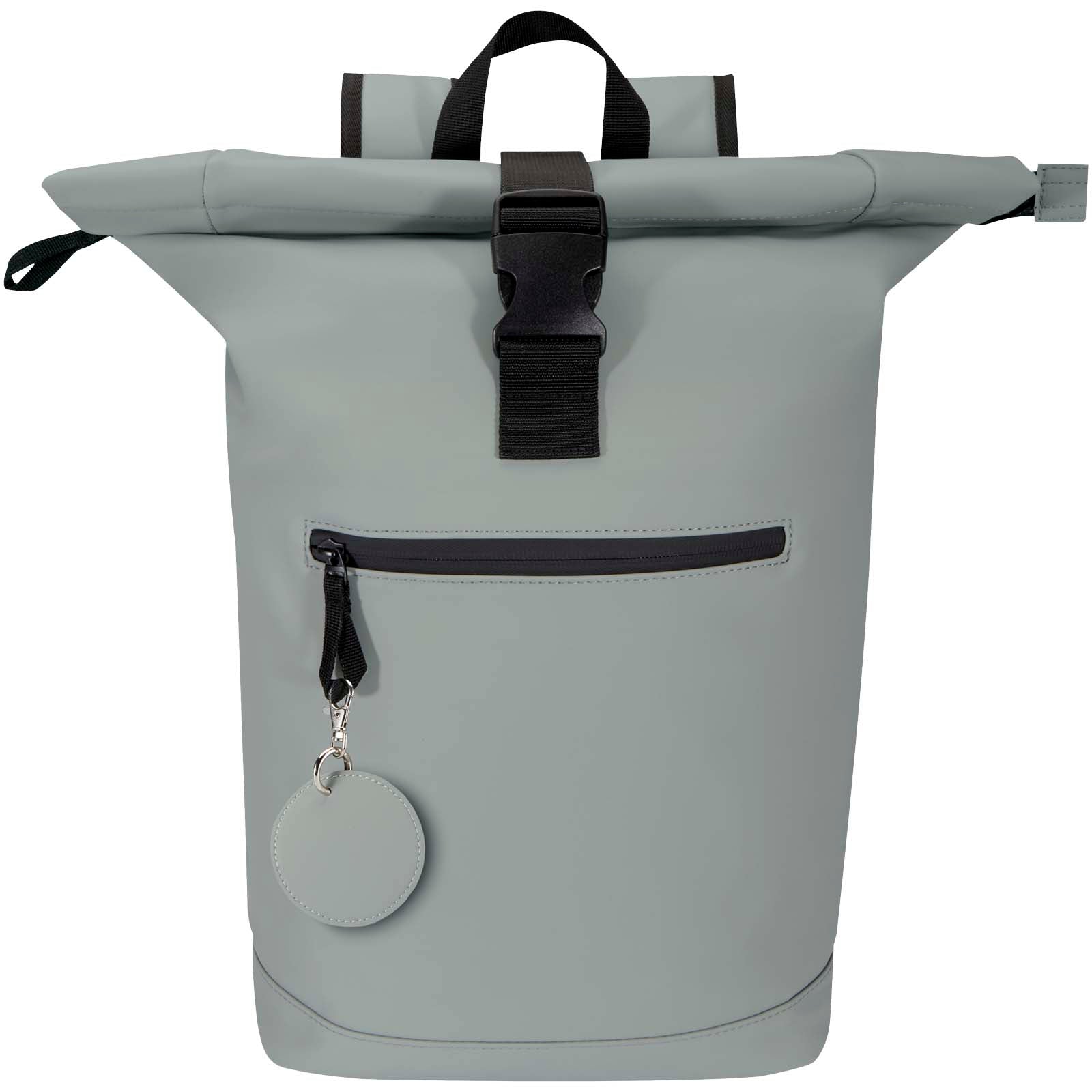 Resi Plus GRS recycelter runder Charm Schlüsselanhänger