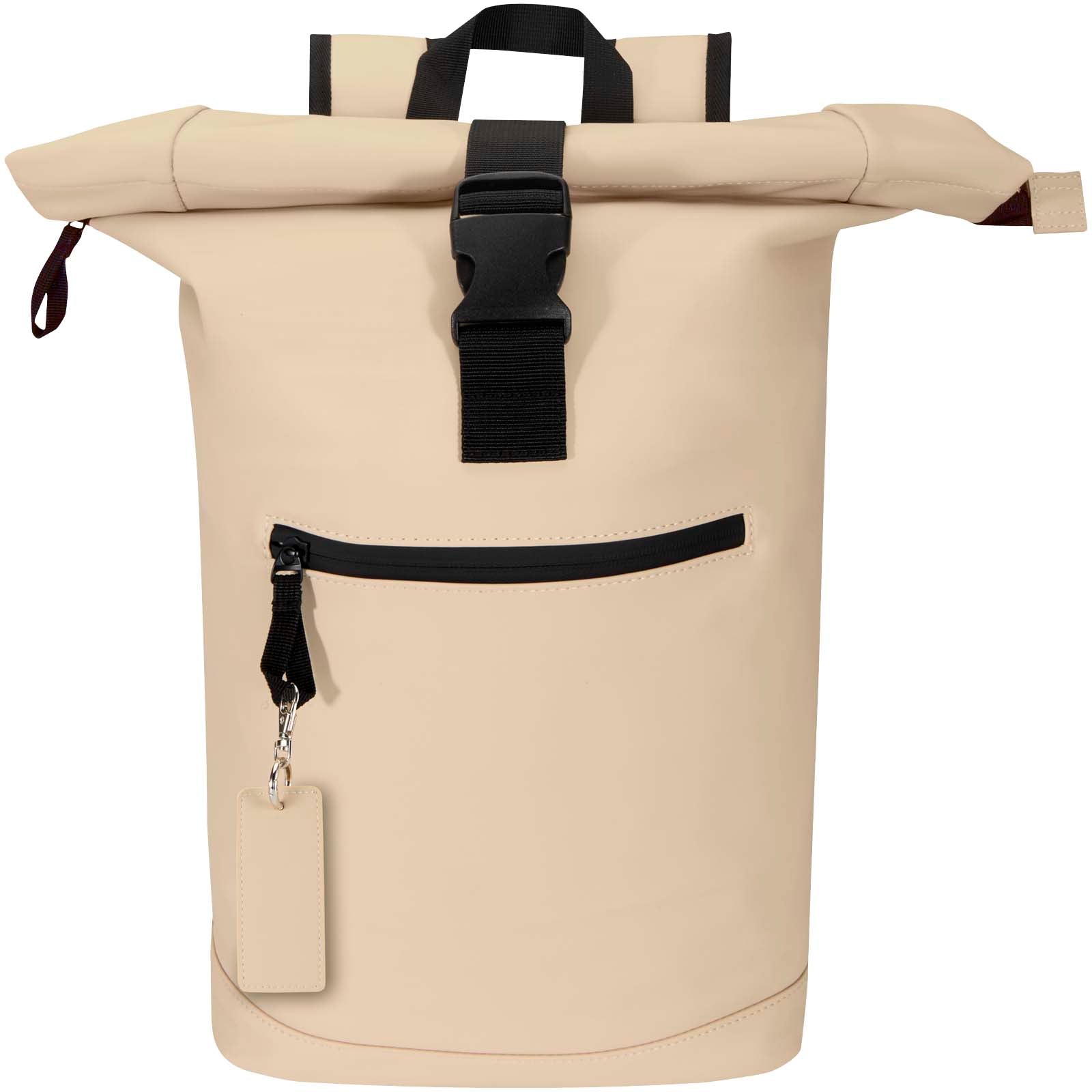 Resi Plus GRS recycelter rechteckiger Charm Schlüsselanhänger