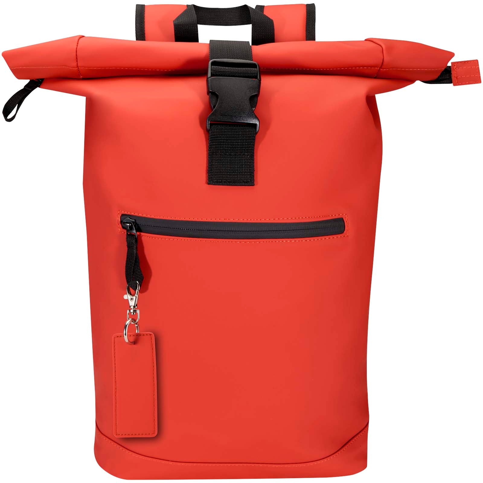 Resi Plus GRS recycelter rechteckiger Charm Schlüsselanhänger