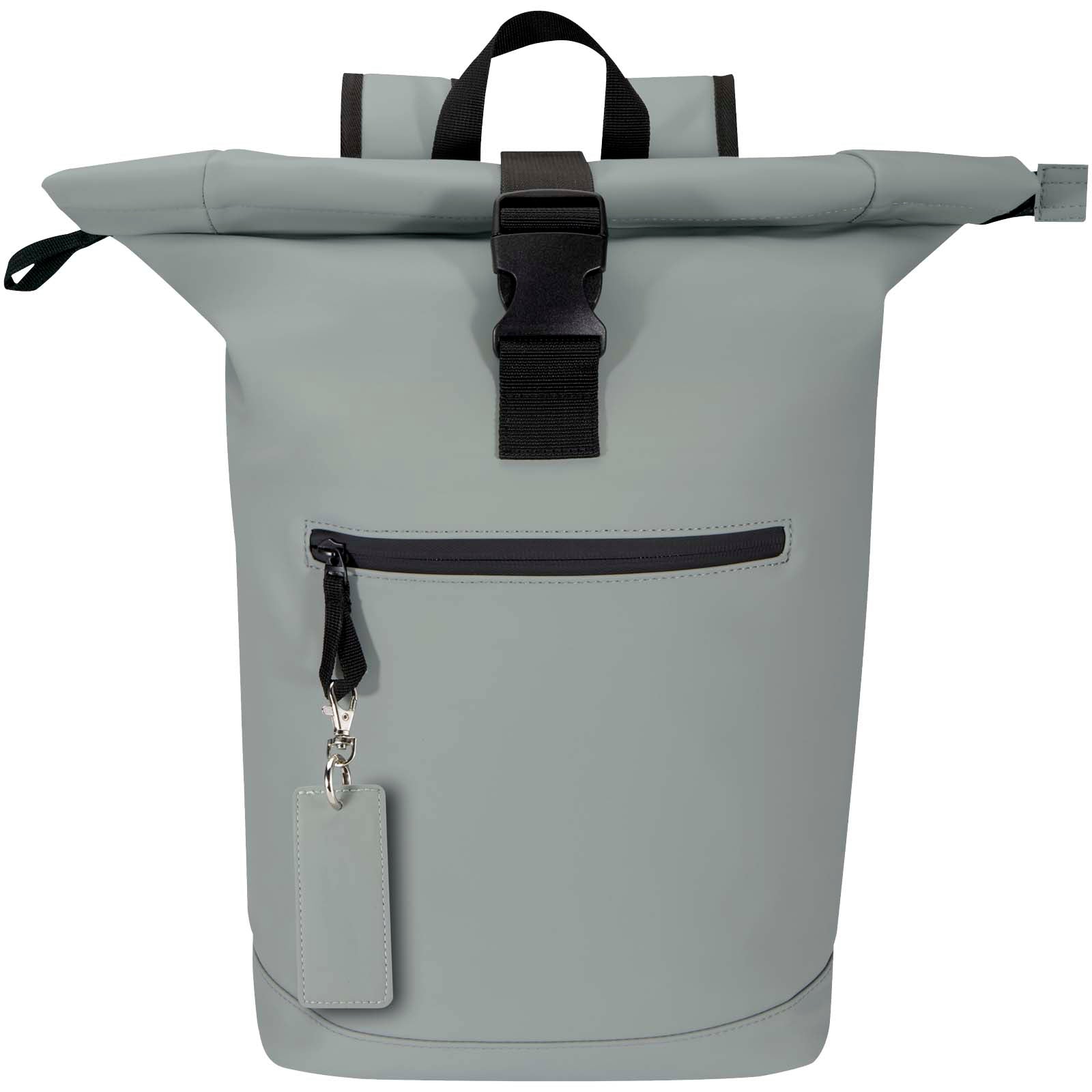 Resi Plus GRS recycelter rechteckiger Charm Schlüsselanhänger