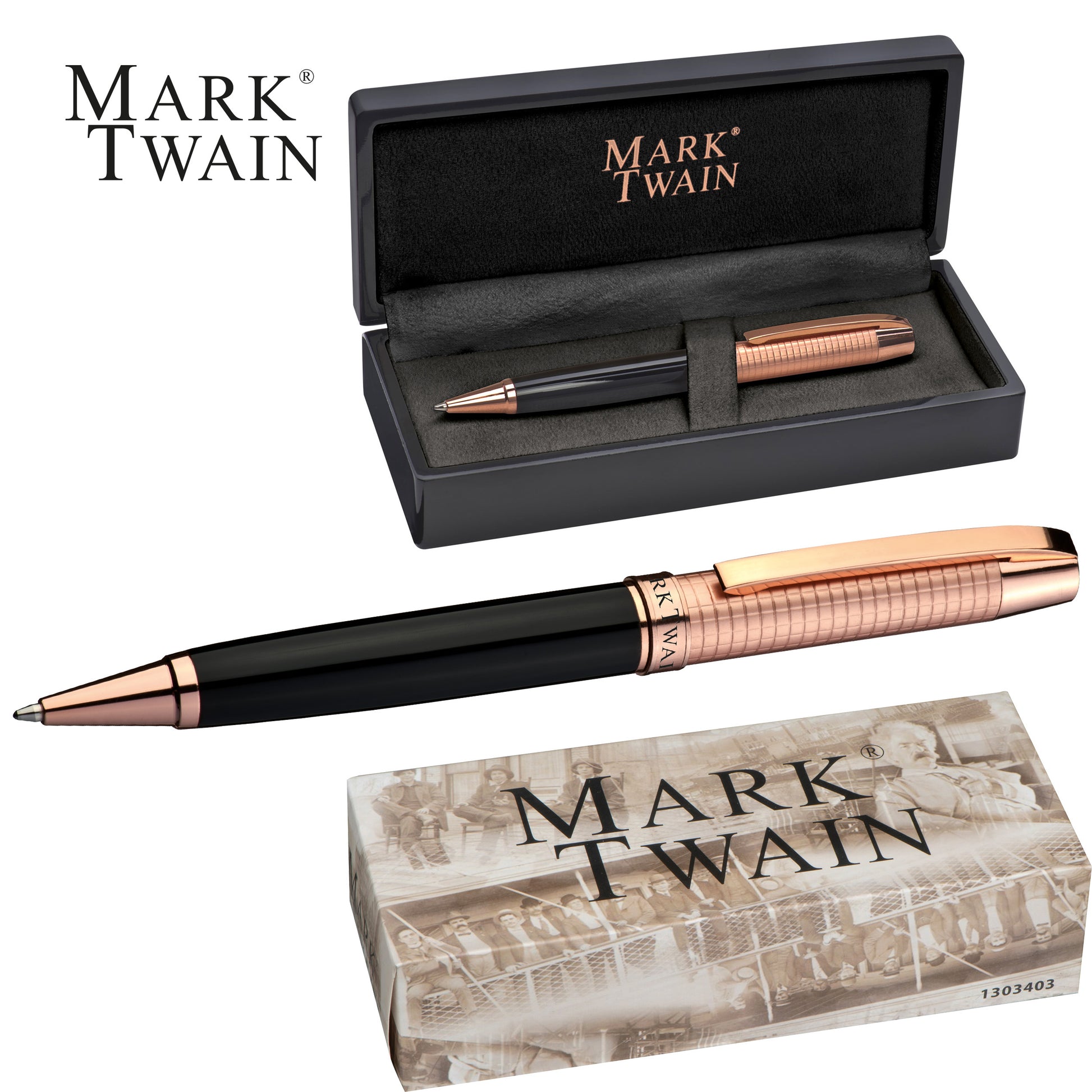 Kugelschreiber Mark Twain QUENTIN