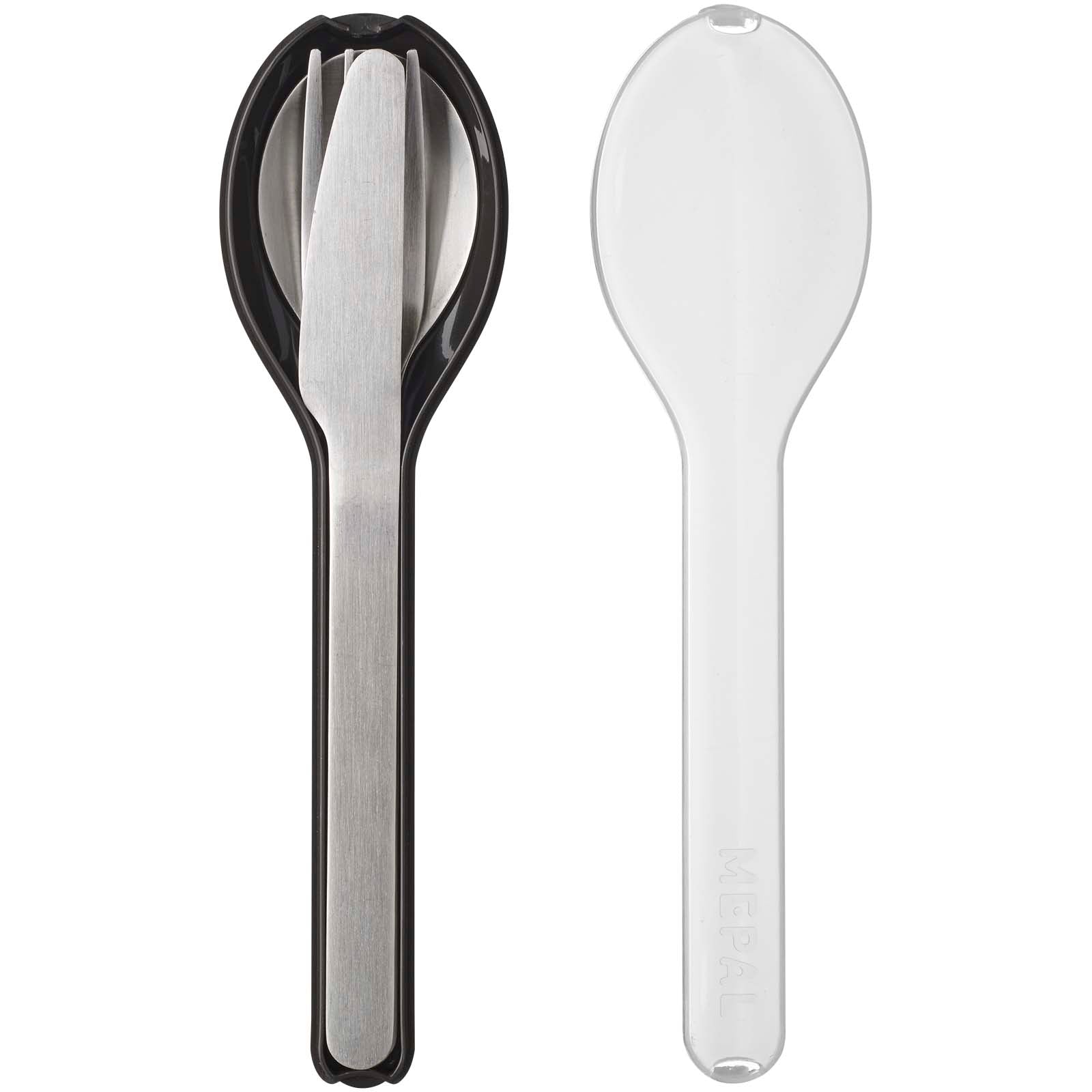 Mepal Ellipse Besteckset – Schwarz