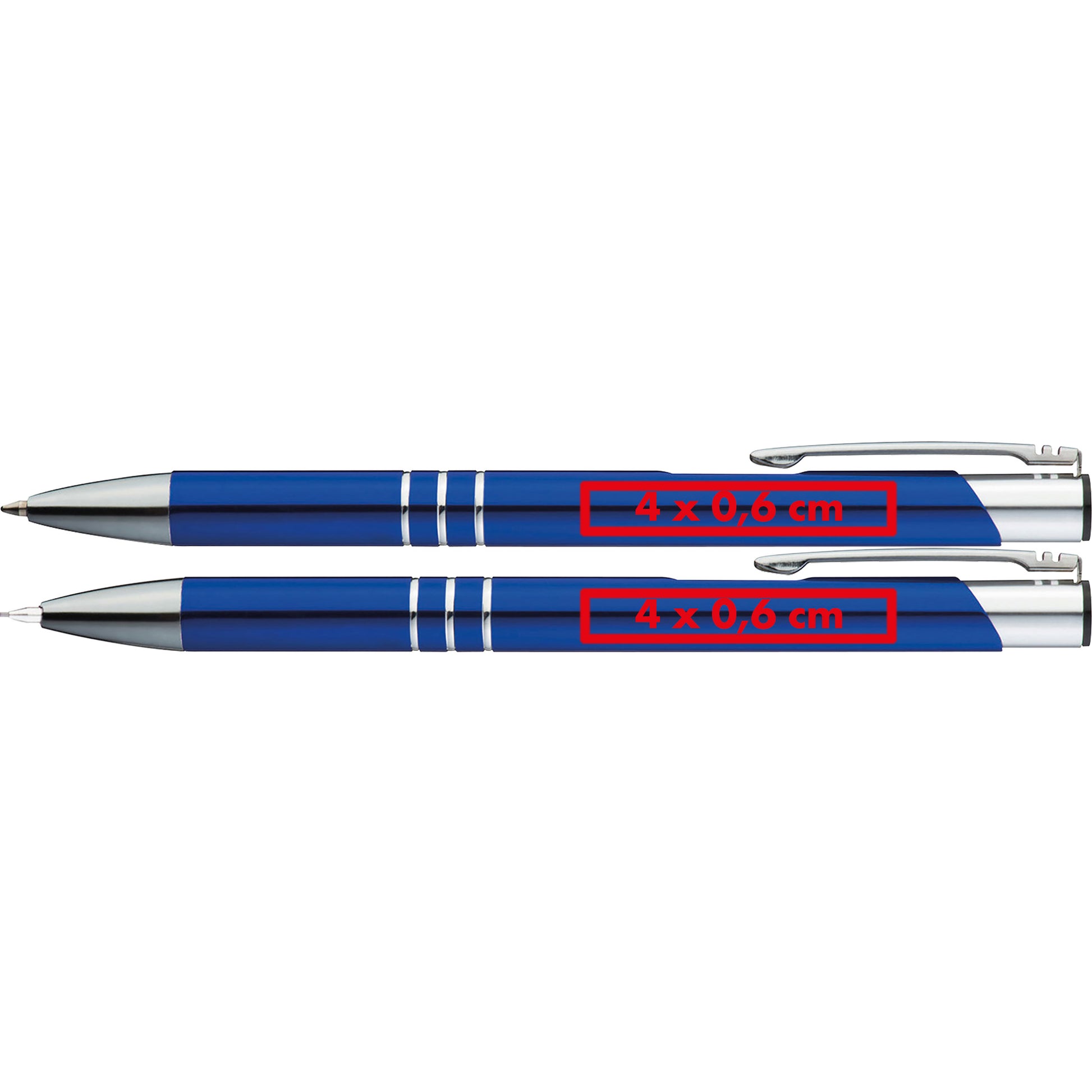 Schreibset mit Kugelschreiber und Druckbleistift aus Metall KELLY