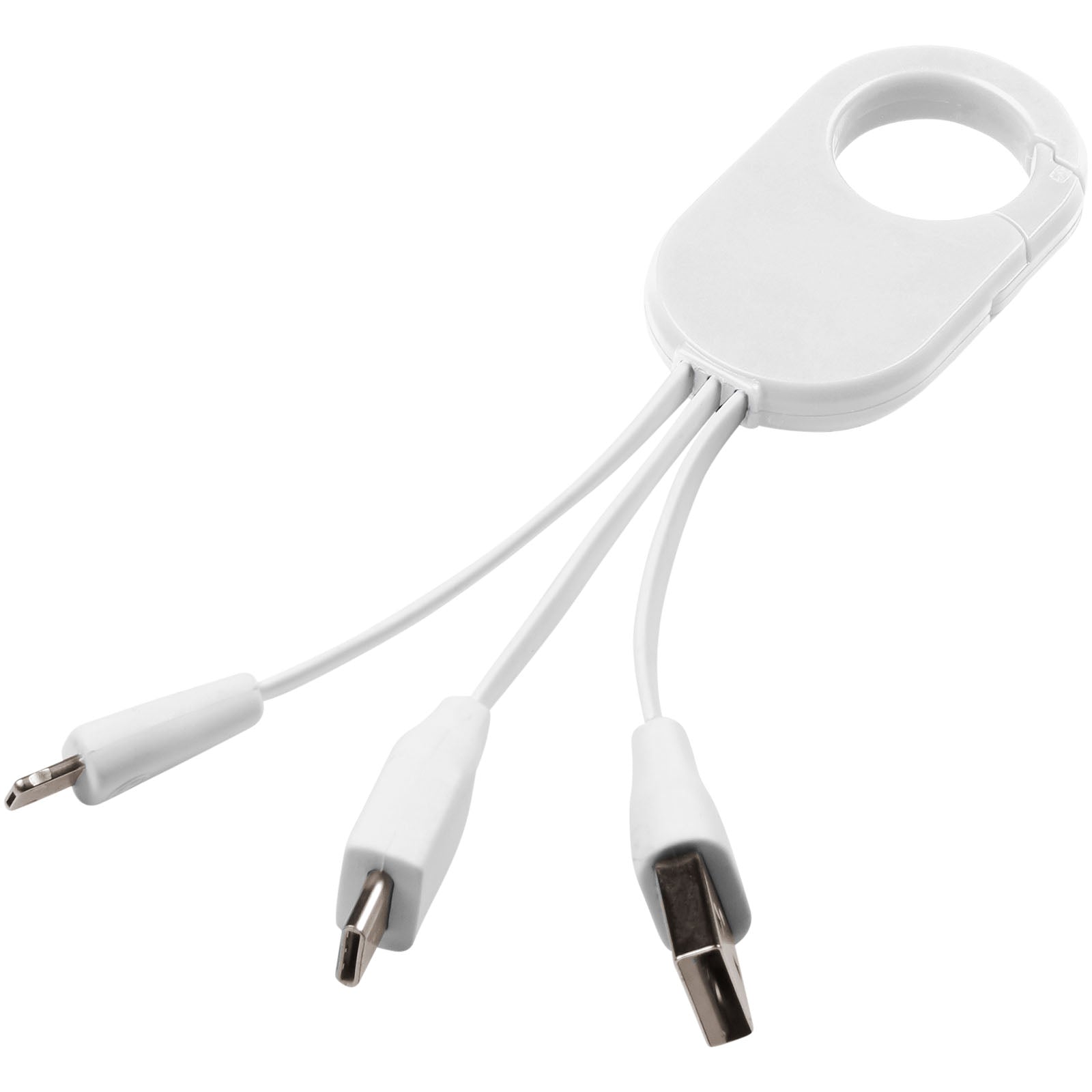 Troop 3-in-1 Ladekabel – Weiss