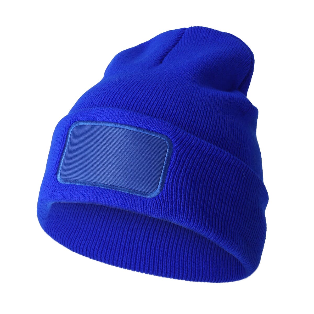 Strickmütze mit Label