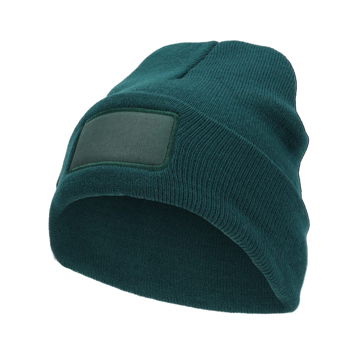 Strickmütze mit Label