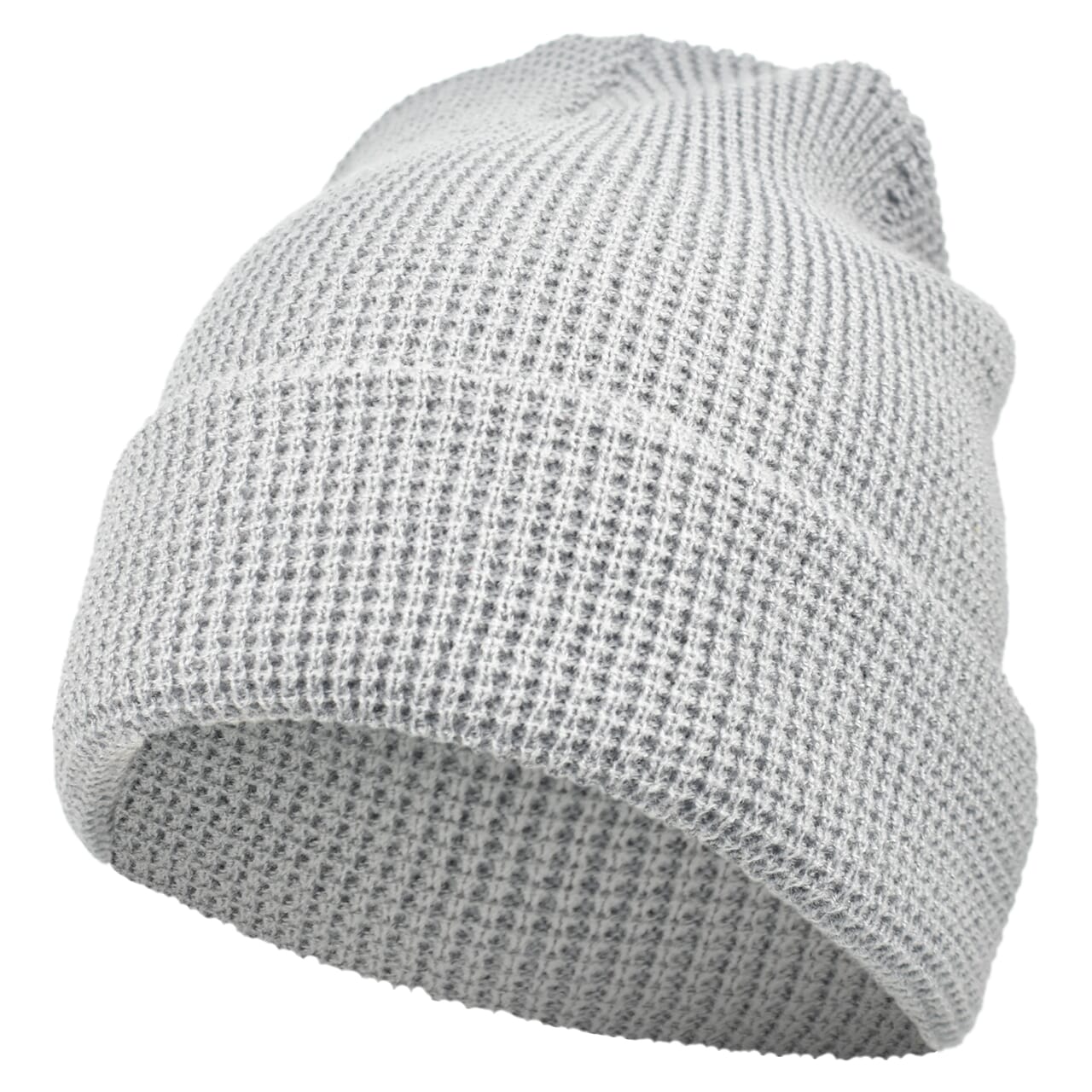 Strickmütze in Waffeloptik