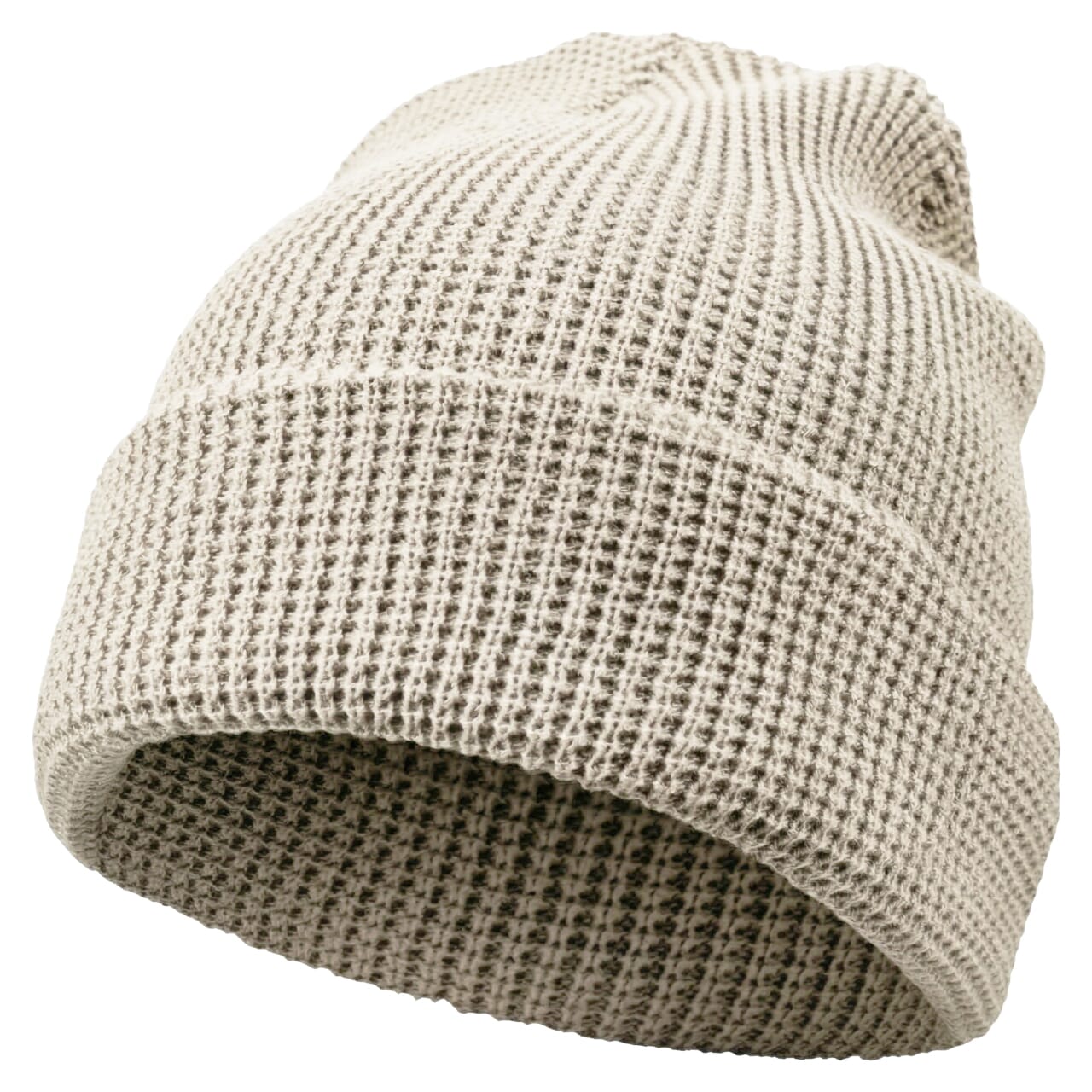 Strickmütze in Waffeloptik