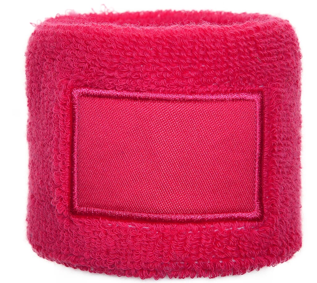 Frottier Armschweißband mit Label