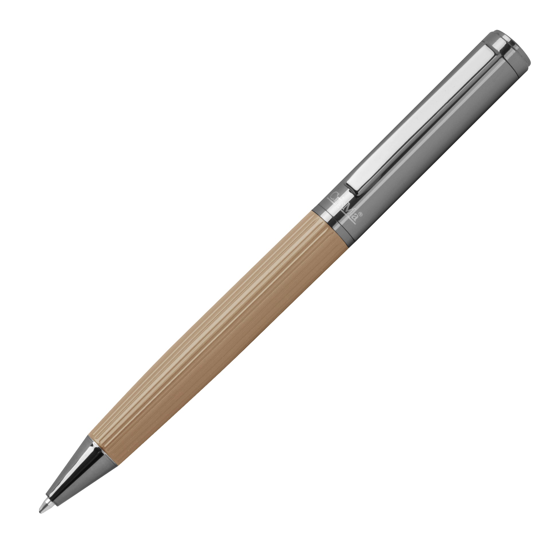 CrisMa Kugelschreiber mit geriffelter Griffzone SIENNA