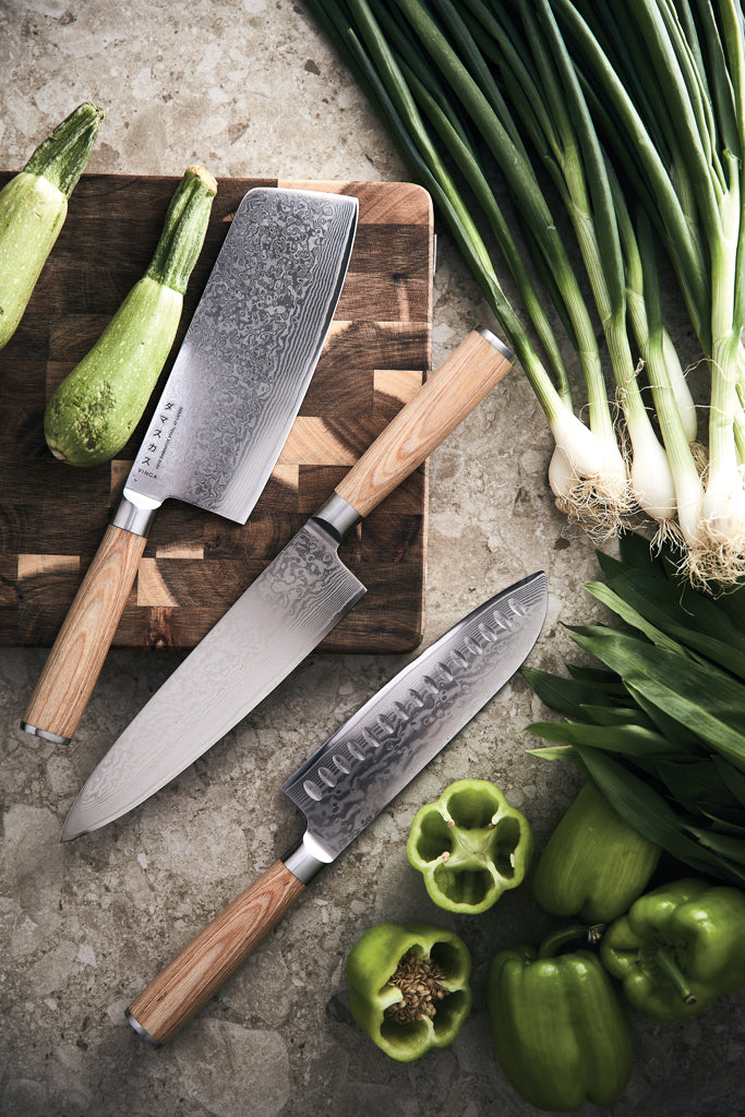 VINGA Hattasan Damascus Kochmesser Edition als Werbeartikel mit Logo