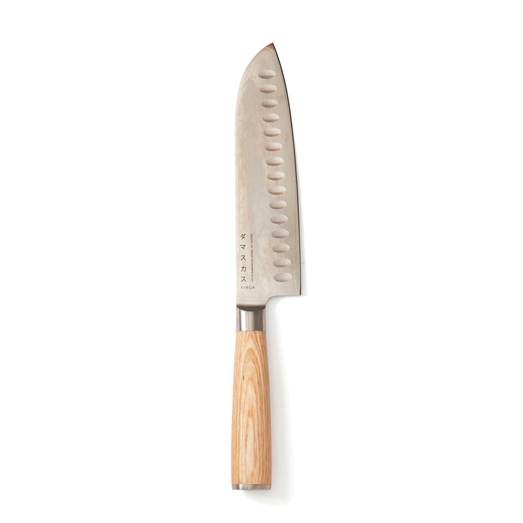 VINGA Hattasan Damascus Santoku Messer – Ansicht 1