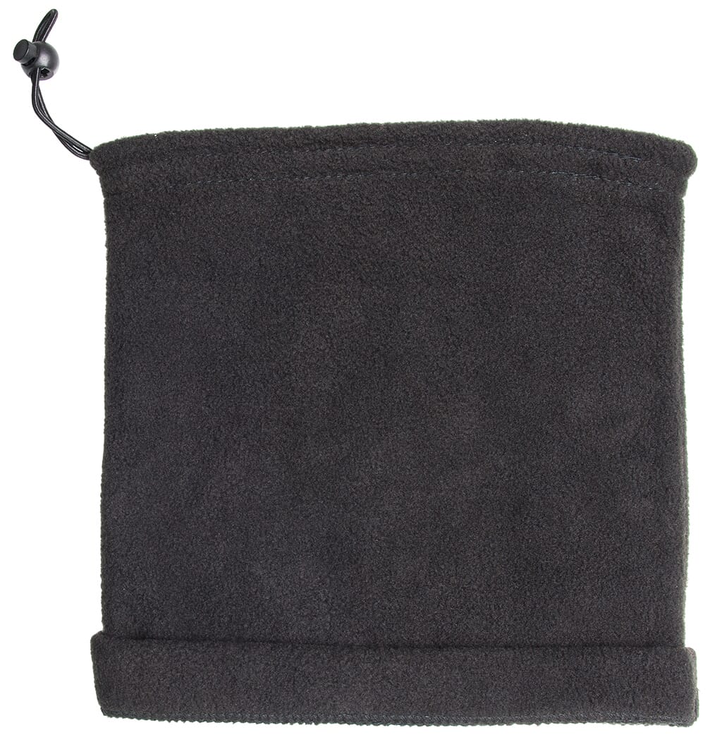 Fleece-Schlauchschal – Schwarz