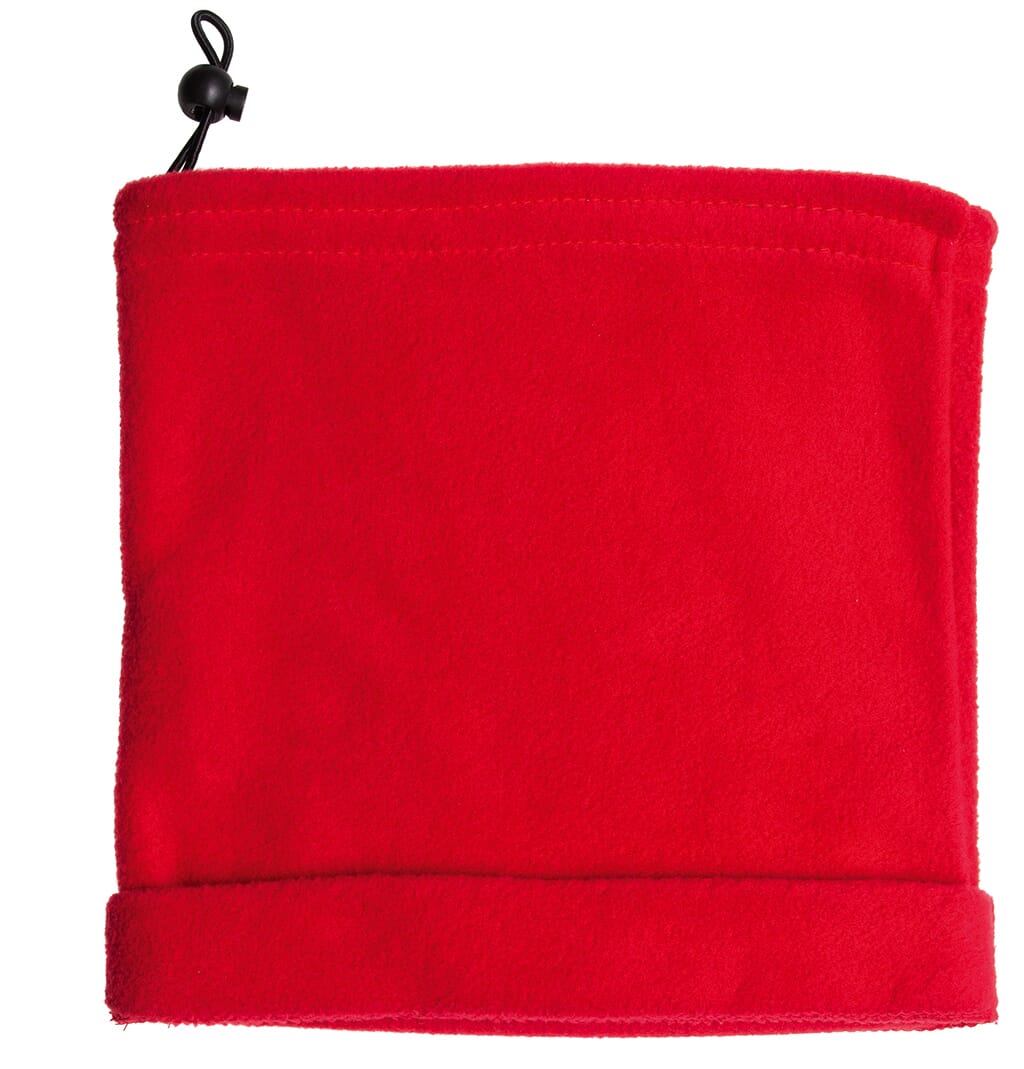 Fleece-Schlauchschal – Rot
