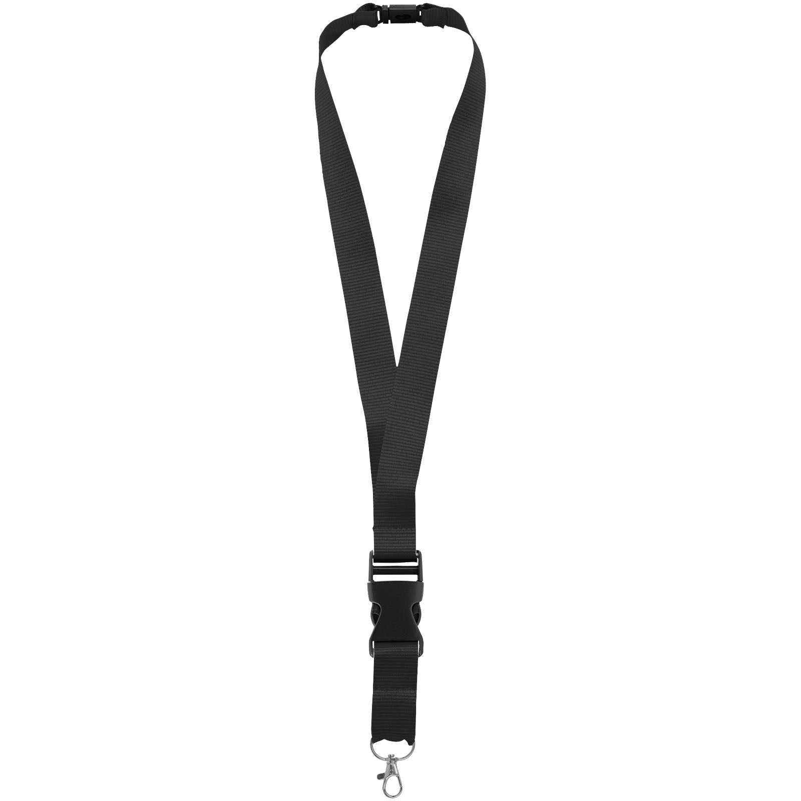Yogi Lanyard mit Sicherheitsverschluss – Schwarz