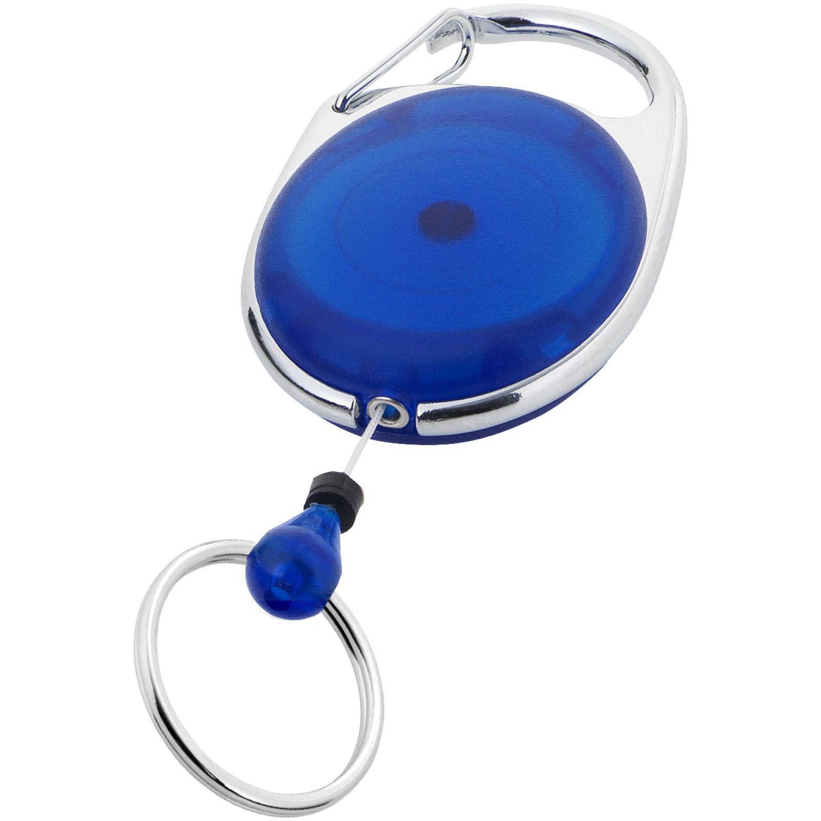 Gerlos Schlüsselkette mit Rollerclip – Blau