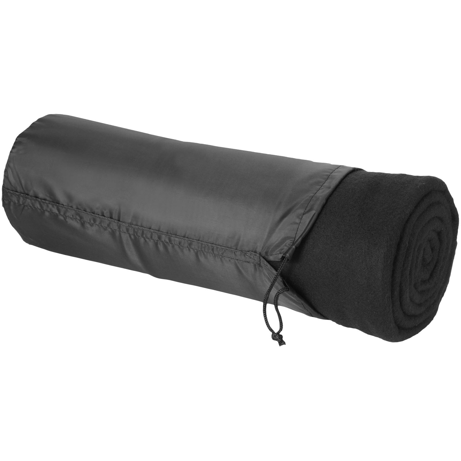 Huggy Fleecedecke mit Hülle 150 x 120 cm – Schwarz