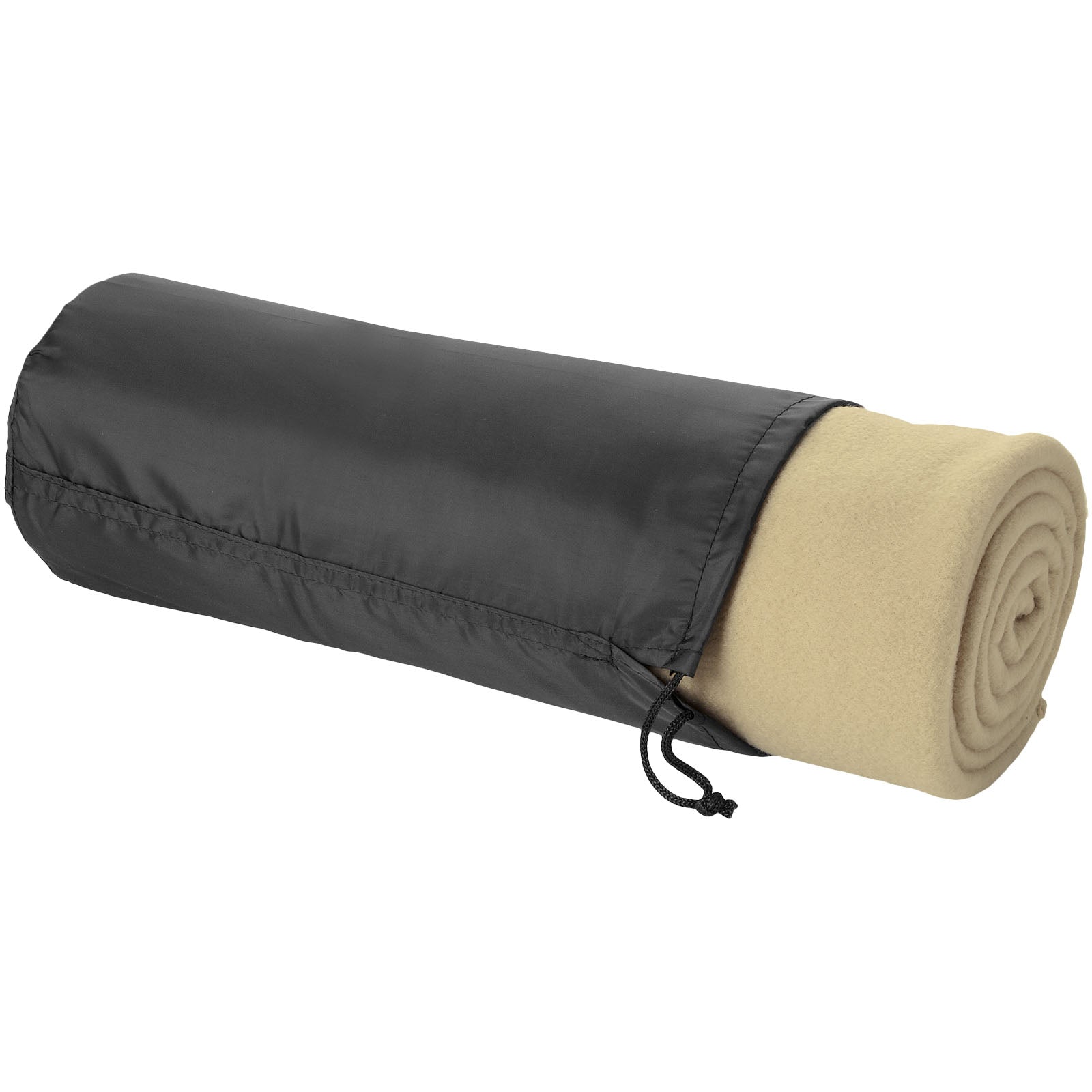 Huggy Fleecedecke mit Hülle 150 x 120 cm – Beige