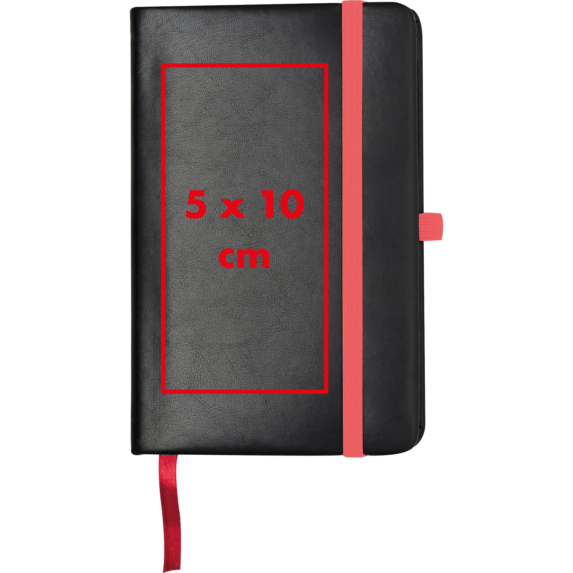 A6 Notizbuch mit Kunstledereinband ALEX
