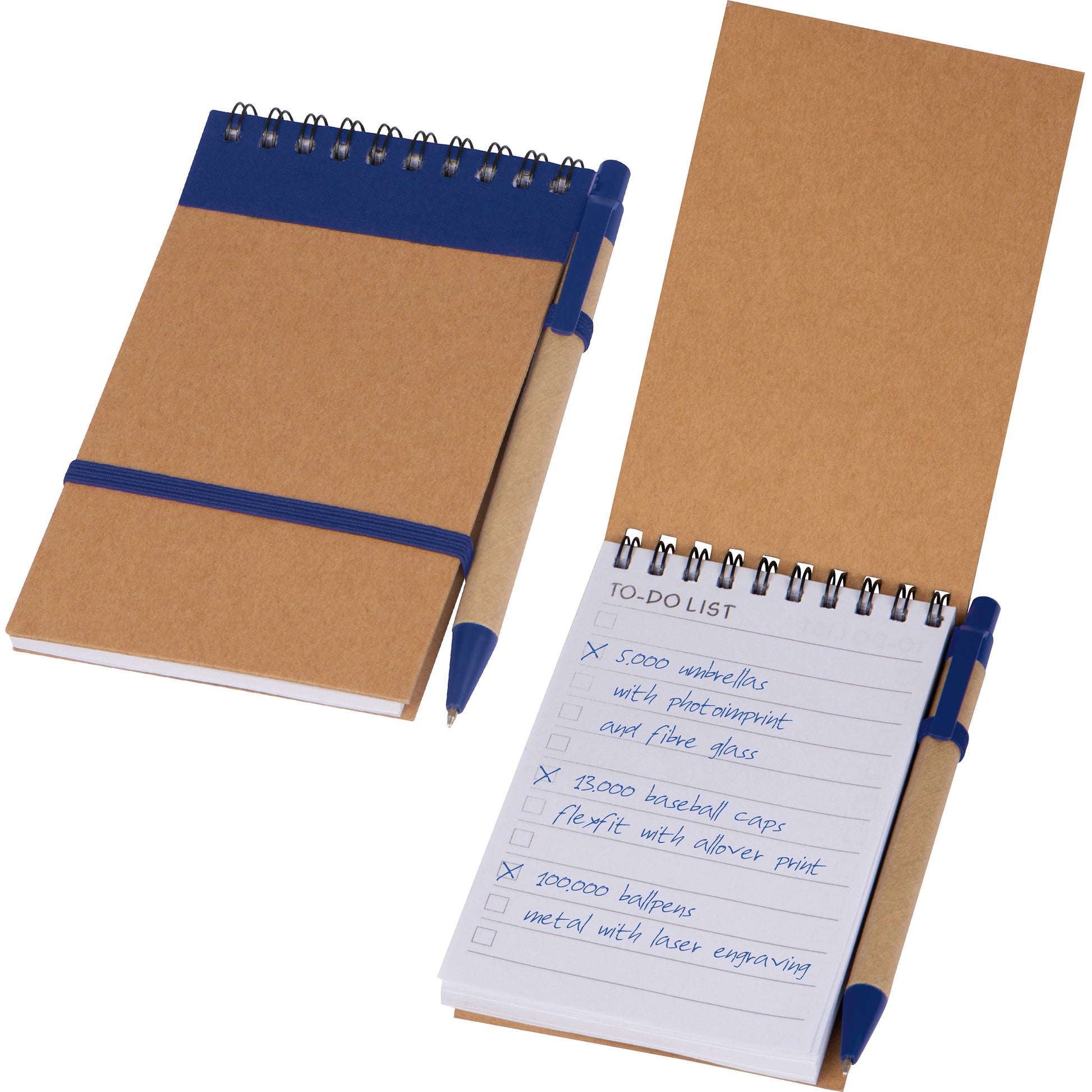 Ringbuch mit Kugelschreiber und To do Liste EUGENIO