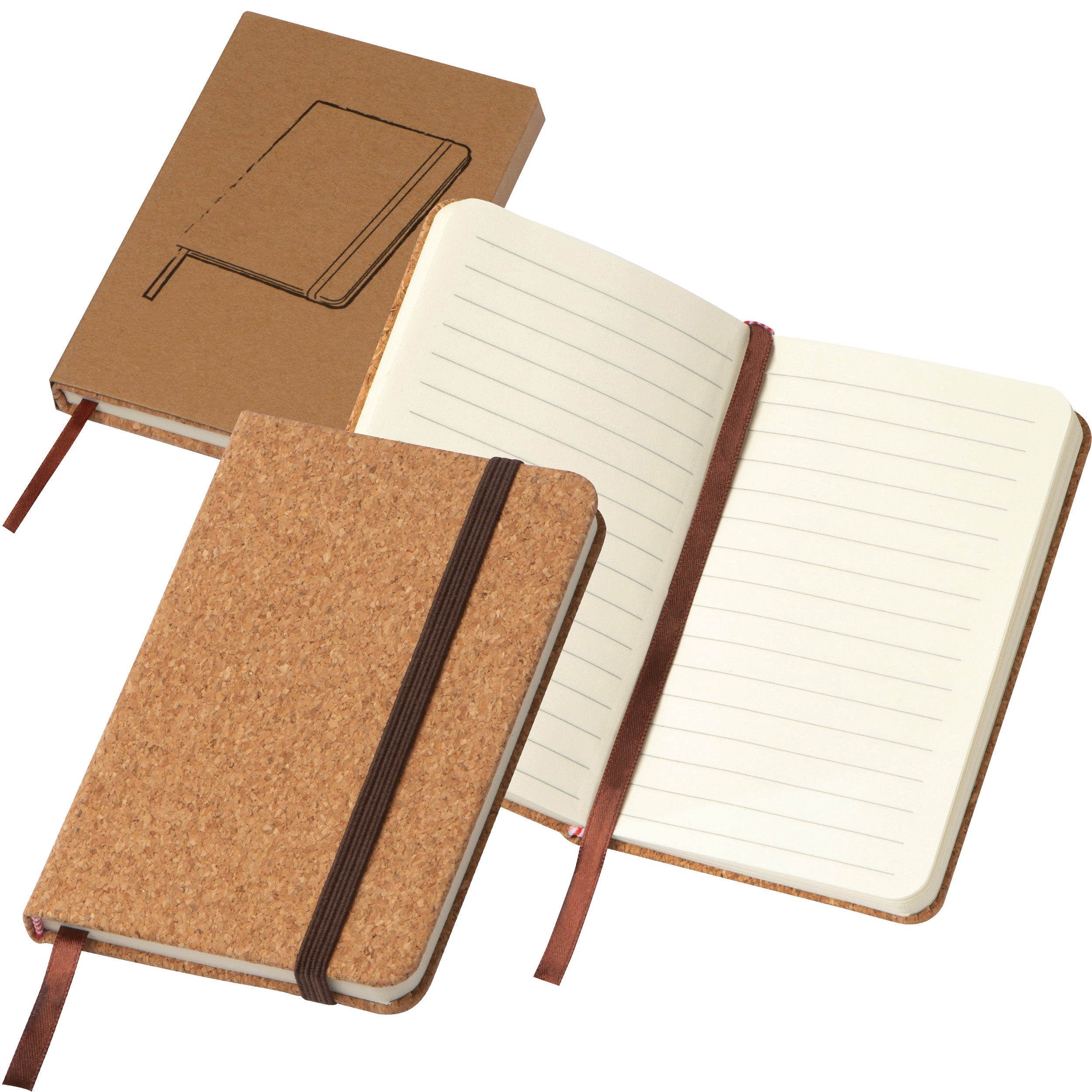 A6 Notizbuch mit Korkeinband MELVIN